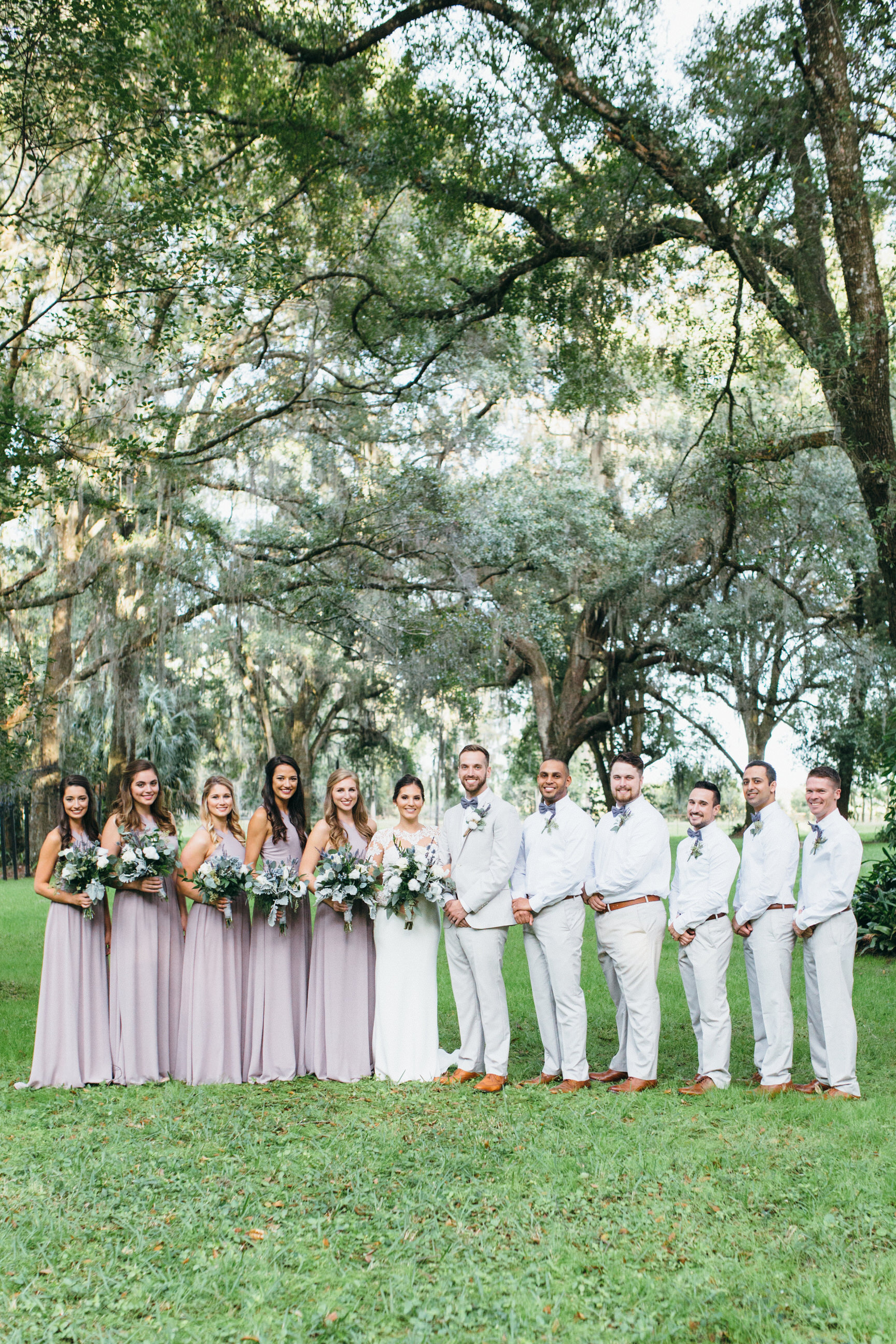 Wedding Bridal Party Plant City Florida Photographer Benjamin Hewitt Photography