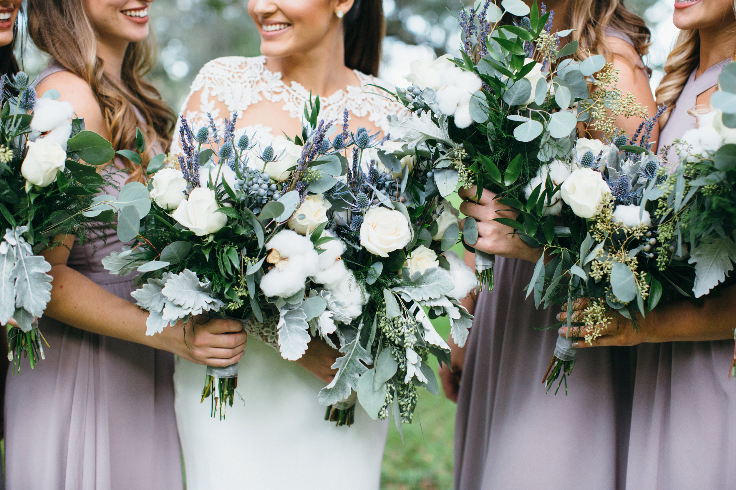 Wedding Bouquet Florals Bridesmaids Plant City Florida Photographer Benjamin Hewitt Photography