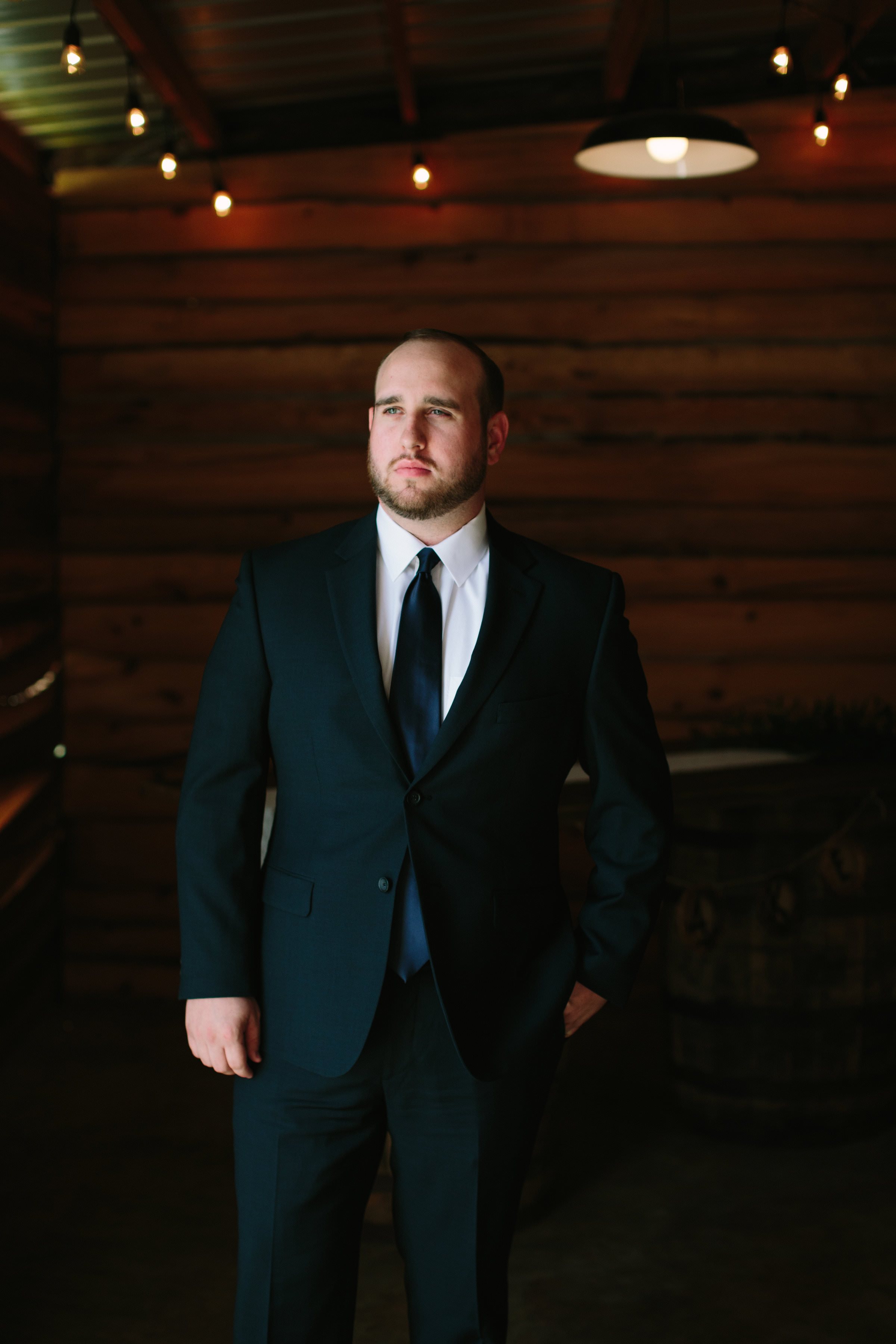 Groom Photo | Florida Rustic Barn Weddings | Plant City, Florida Wedding Photography | Benjamin Hewitt Photographer