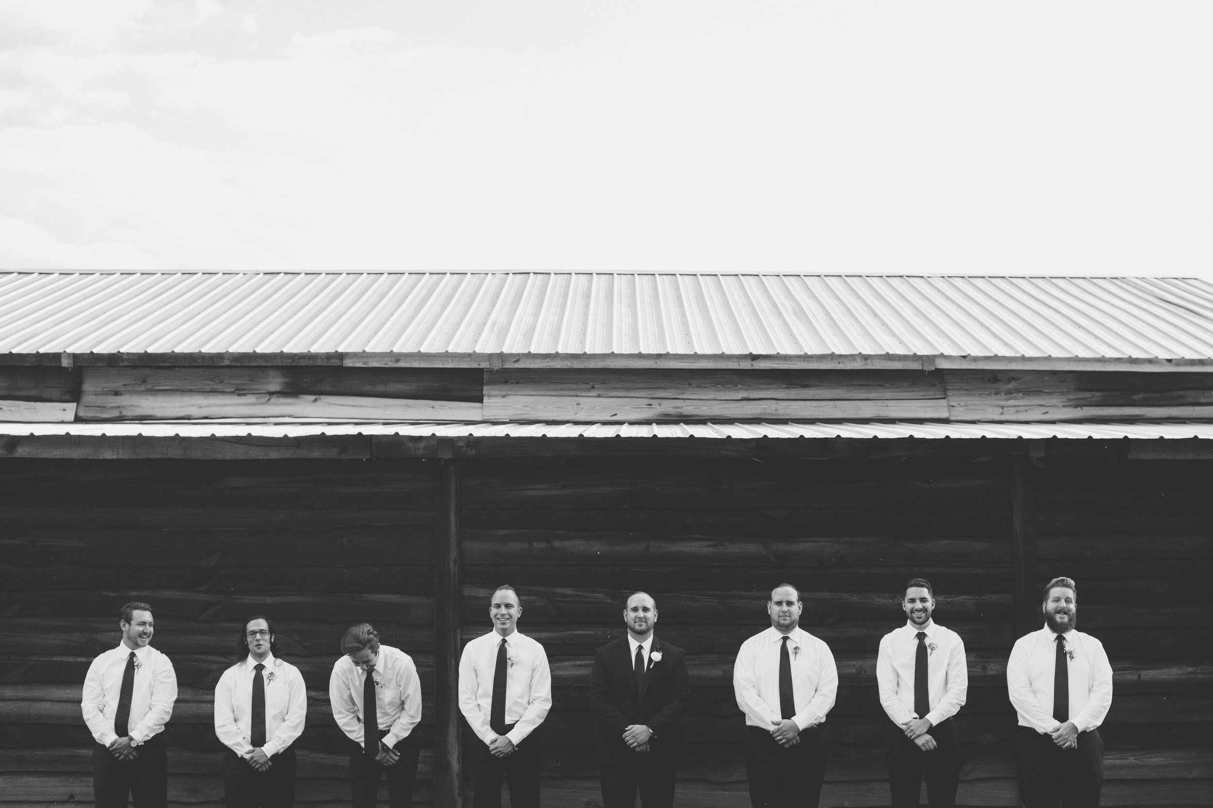 Groomsmen | Florida Rustic Barn Weddings | Plant City, Florida Wedding Photography | Benjamin Hewitt Photographer