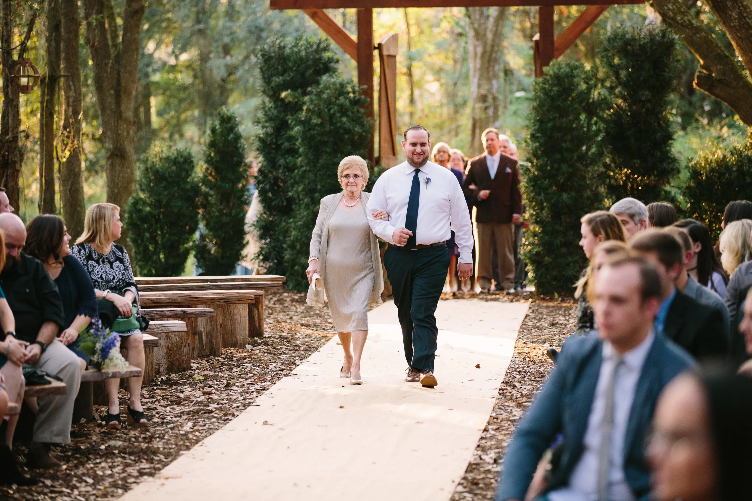 Gables Ceremony | Florida Rustic Barn Weddings | Plant City, Florida Wedding Photography | Benjamin Hewitt Photographer