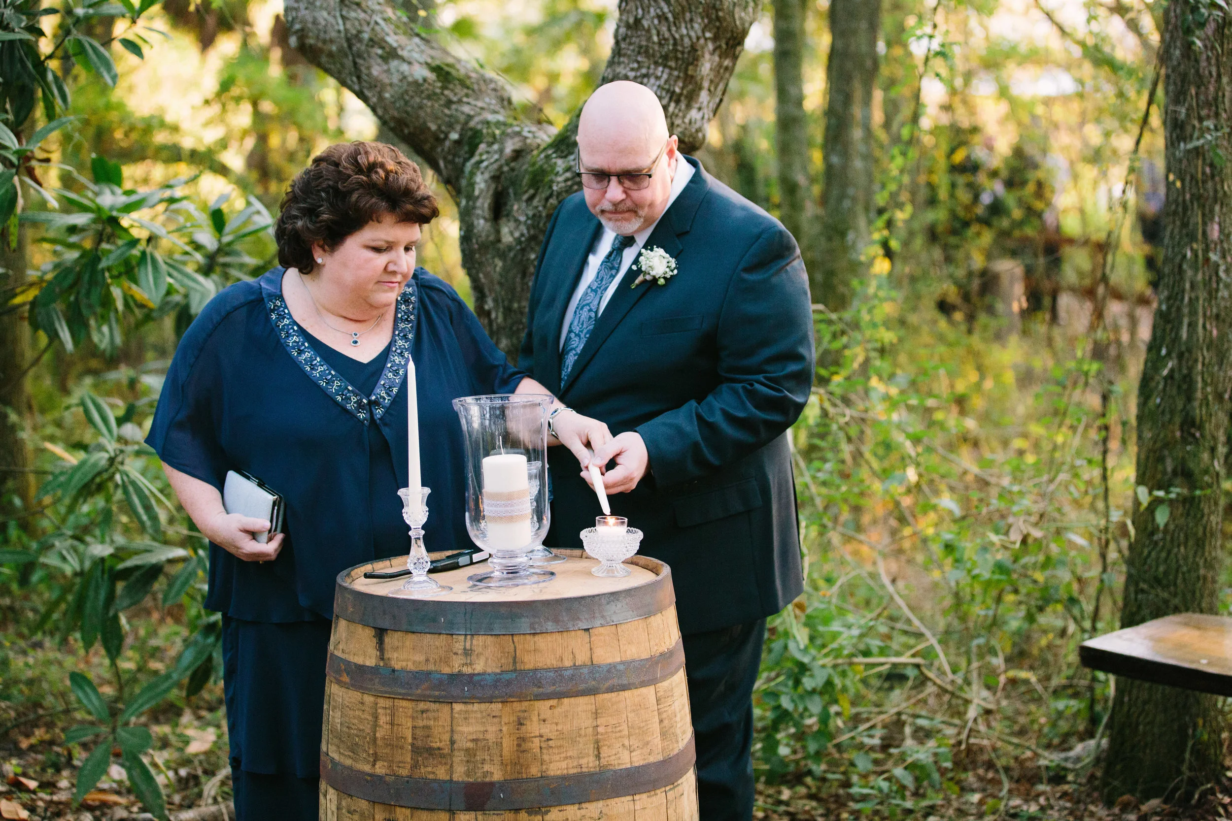 Gables Ceremony | Florida Rustic Barn Weddings | Plant City, Florida Wedding Photography | Benjamin Hewitt Photographer