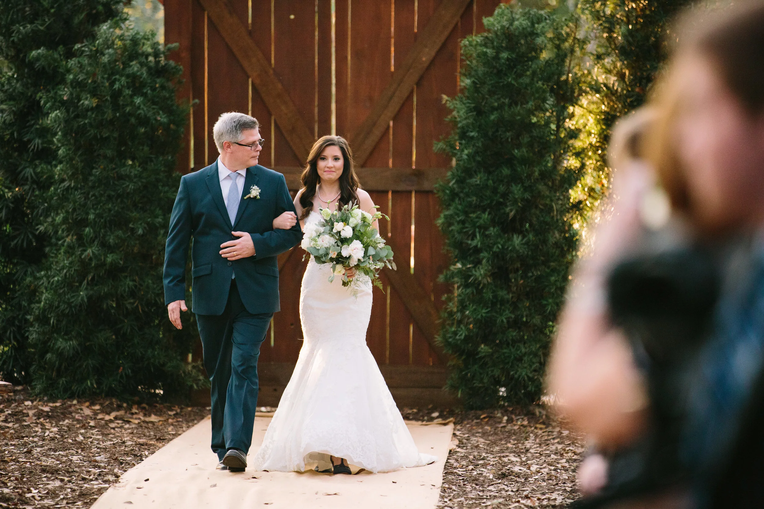 Gables Ceremony | Florida Rustic Barn Weddings | Plant City, Florida Wedding Photography | Benjamin Hewitt Photographer