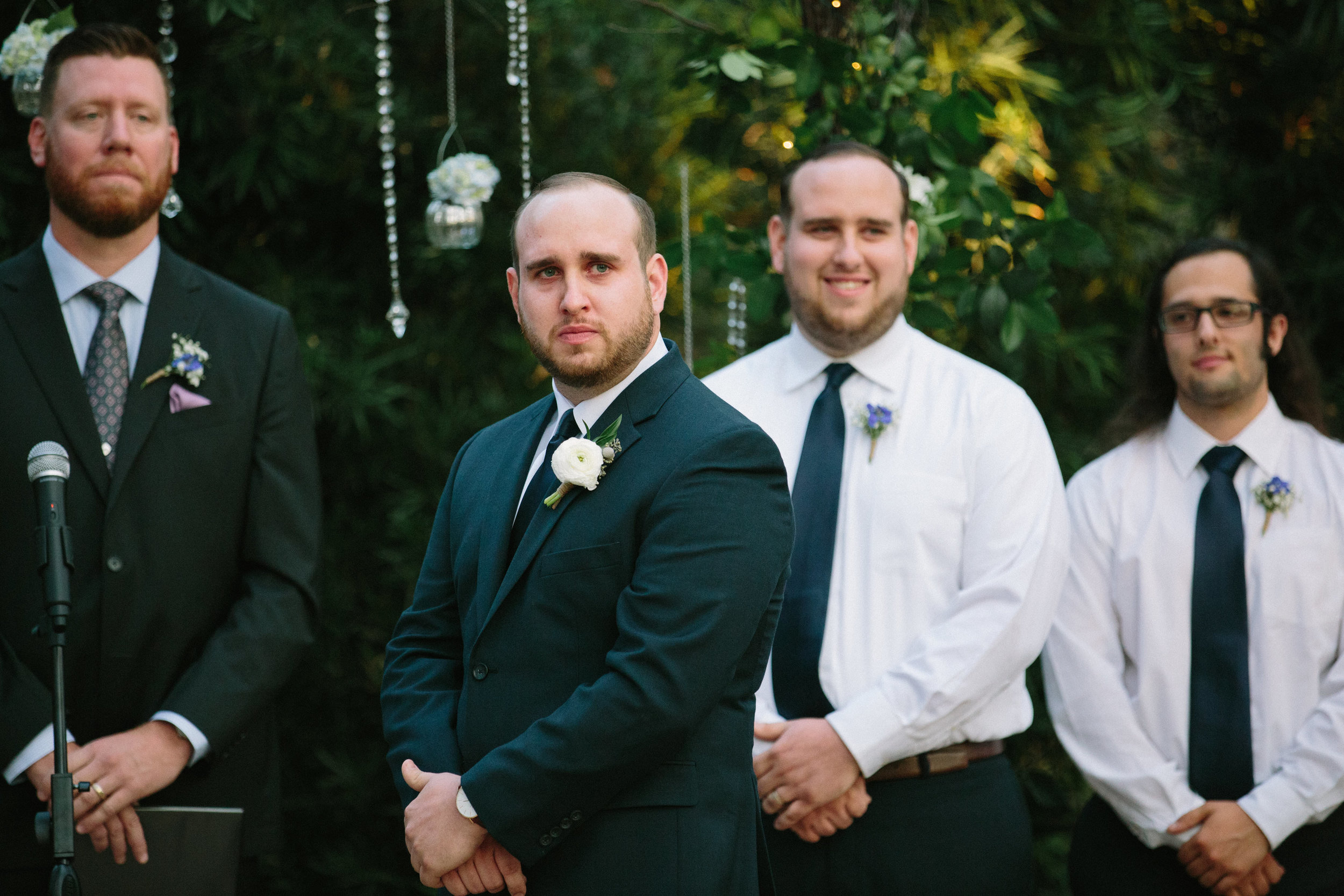 Gables Ceremony | Florida Rustic Barn Weddings | Plant City, Florida Wedding Photography | Benjamin Hewitt Photographer