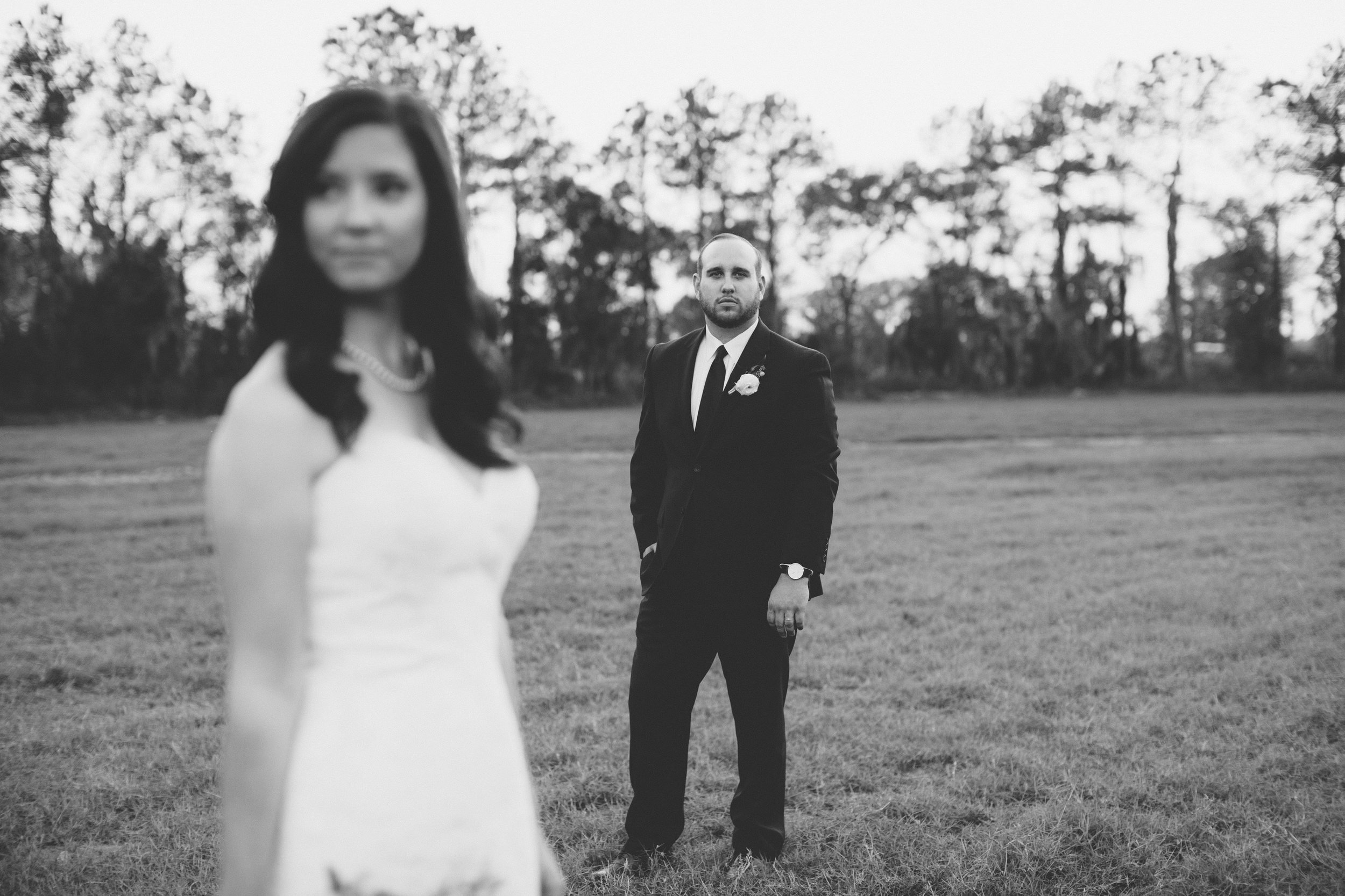 Bride Groom Portraits | Florida Rustic Barn Weddings | Plant City, Florida Wedding Photography | Benjamin Hewitt Photographer