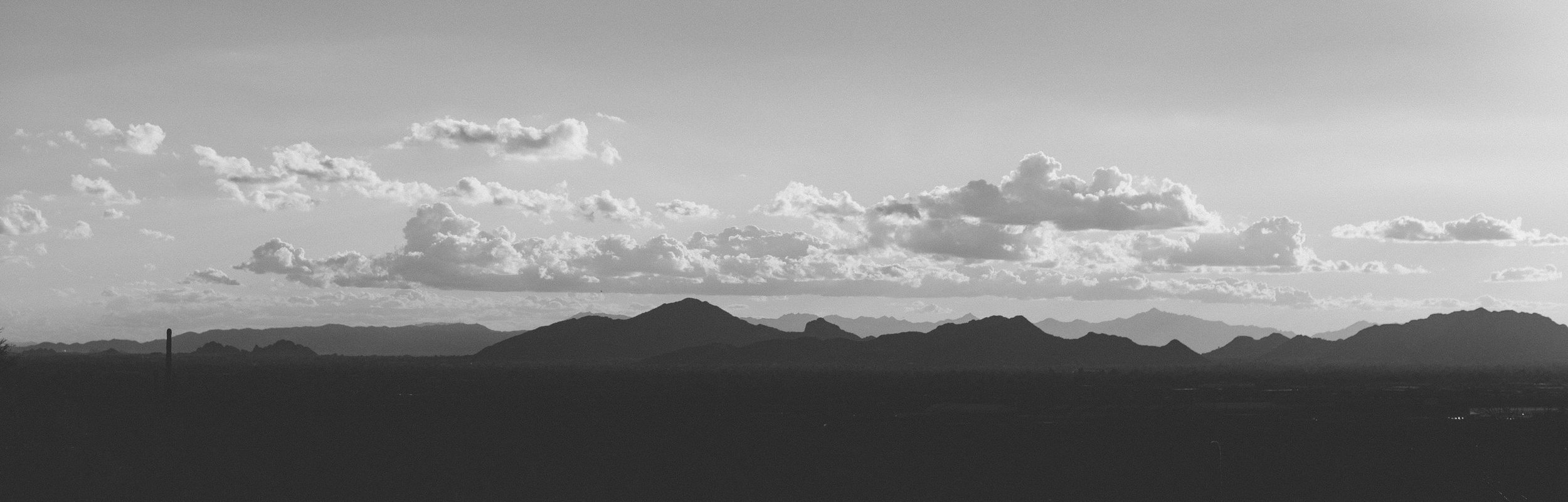 Arizona Desert Sunset Engagement Pics