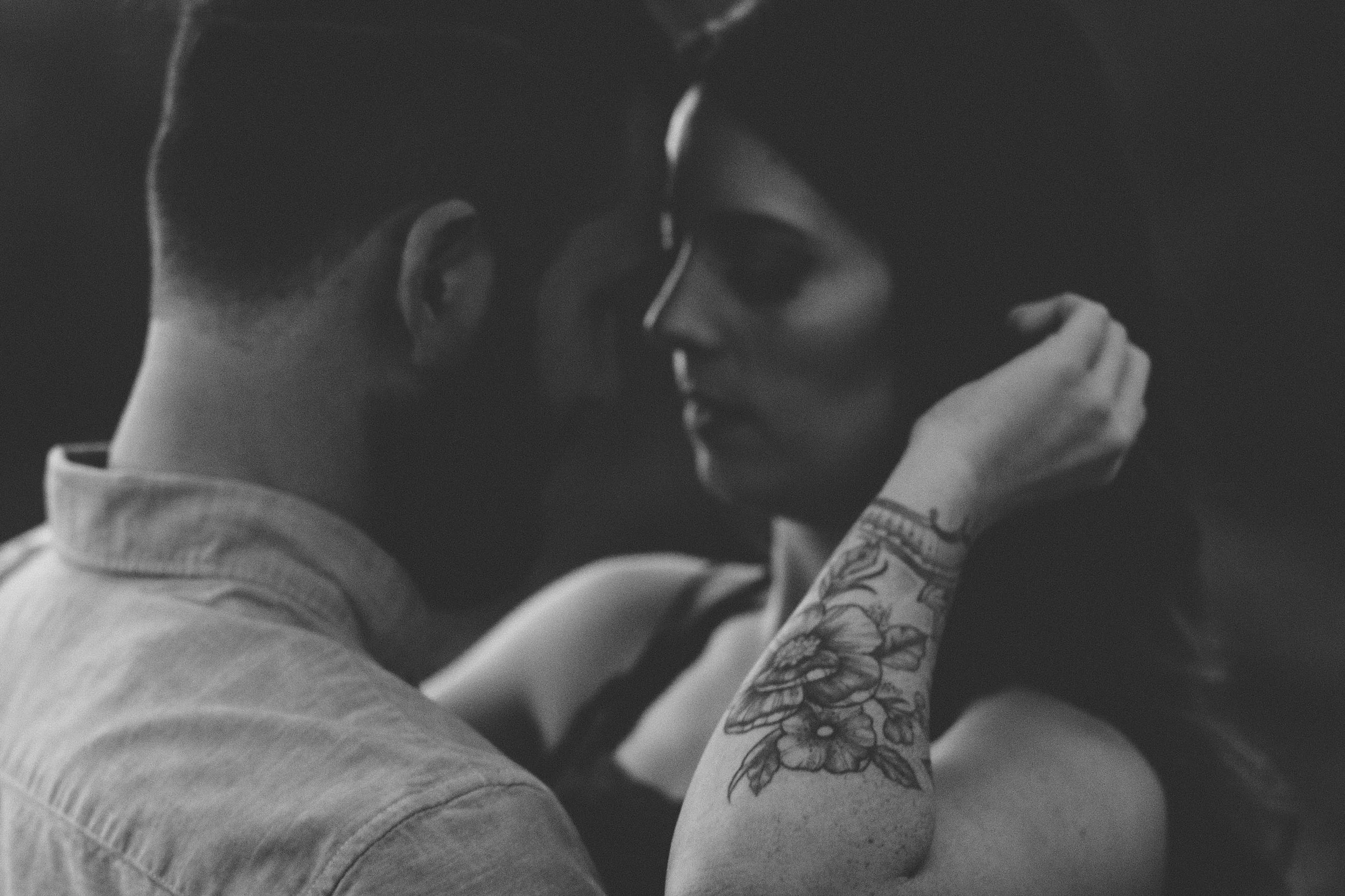 Arizona Desert Sunset Engagement Pics