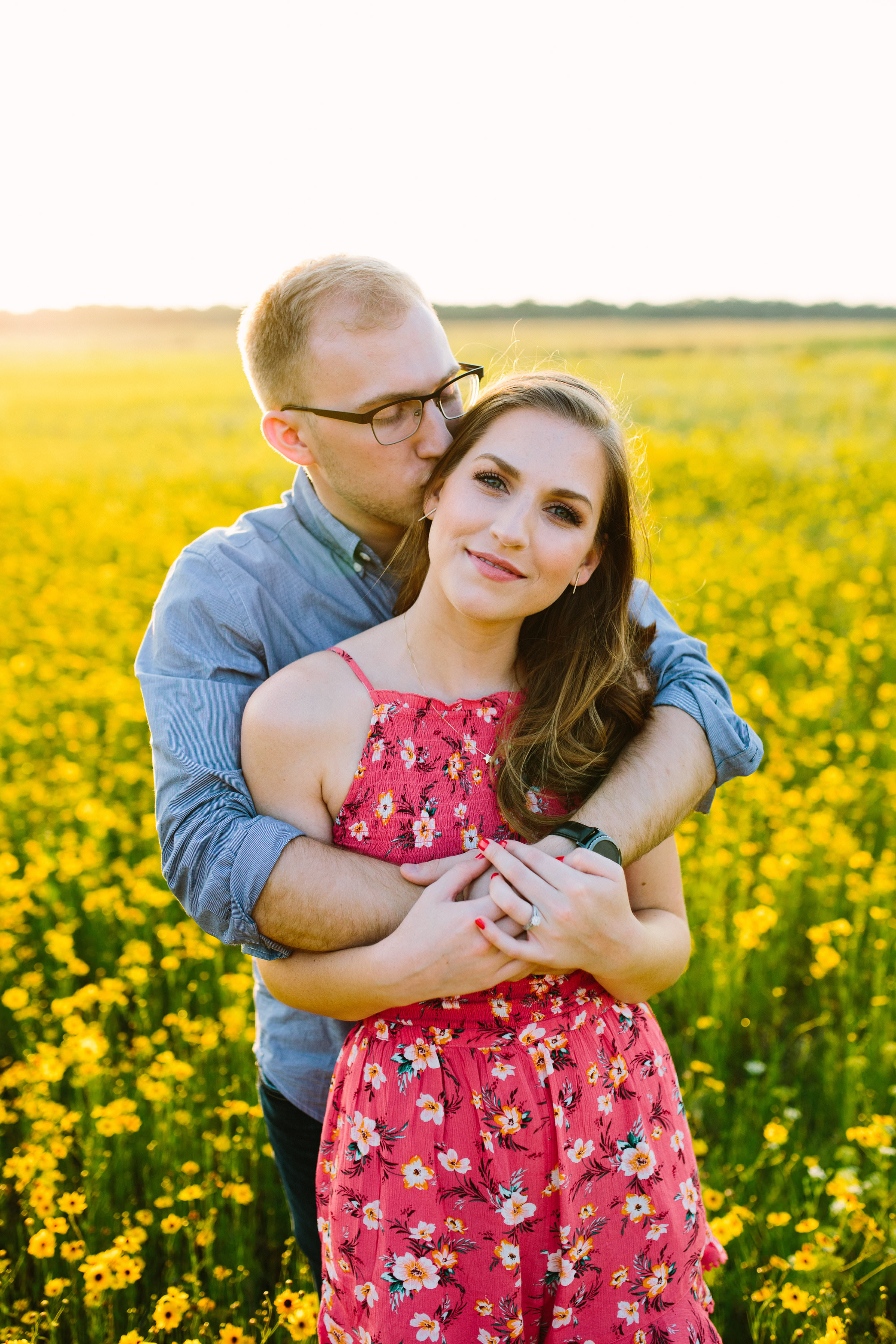 Field of Wild Flowers Engagement Session | Benjamin Hewitt Photography