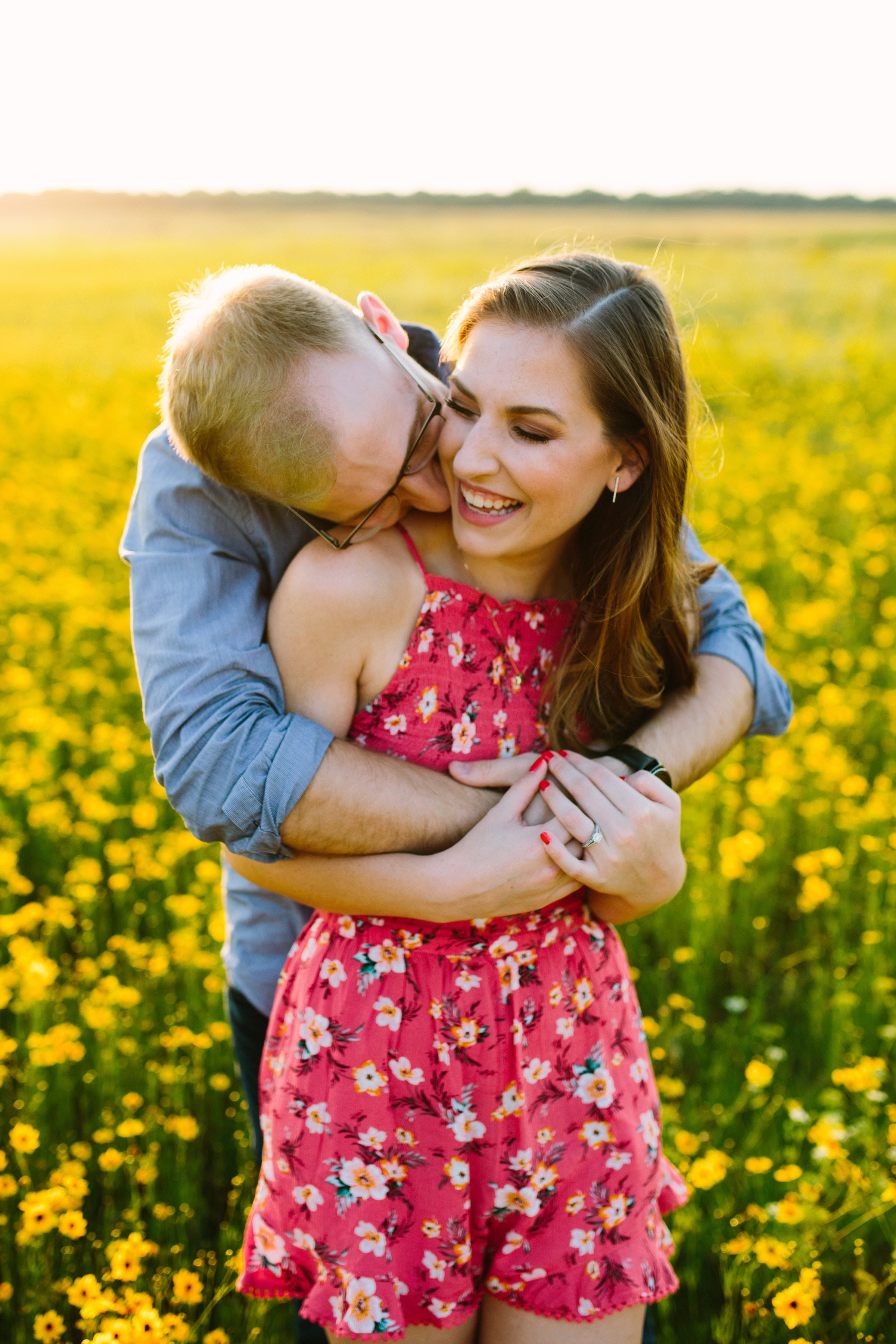 Field of Wild Flowers Engagement Session | Benjamin Hewitt Photography