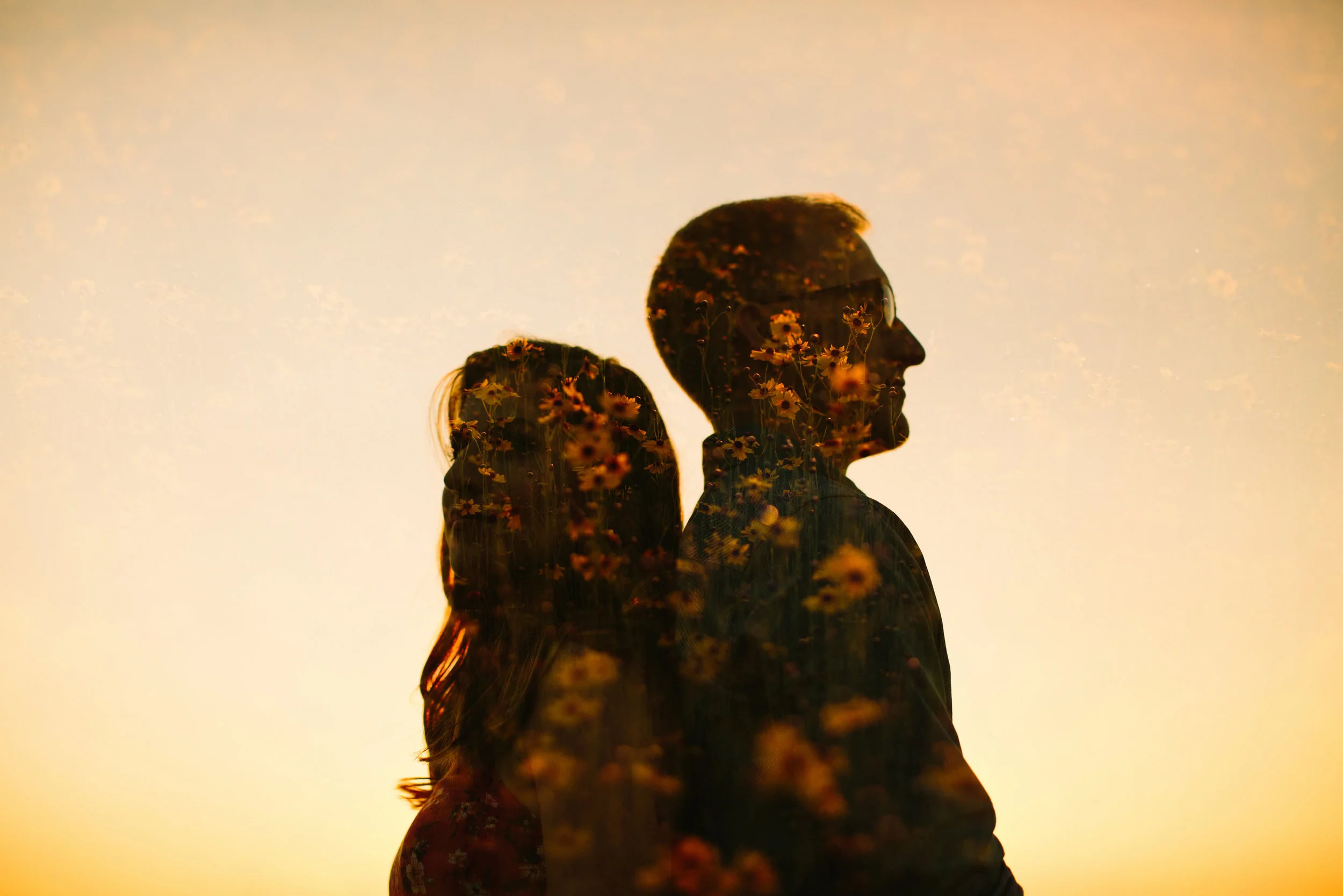 Field of Wild Flowers Engagement Session | Benjamin Hewitt Photography