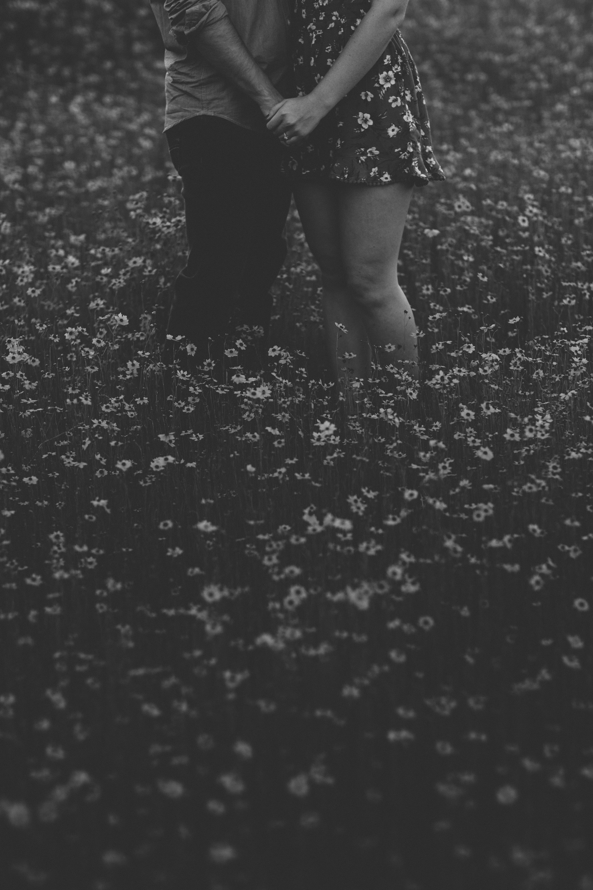 Field of Wild Flowers Engagement Session | Benjamin Hewitt Photography