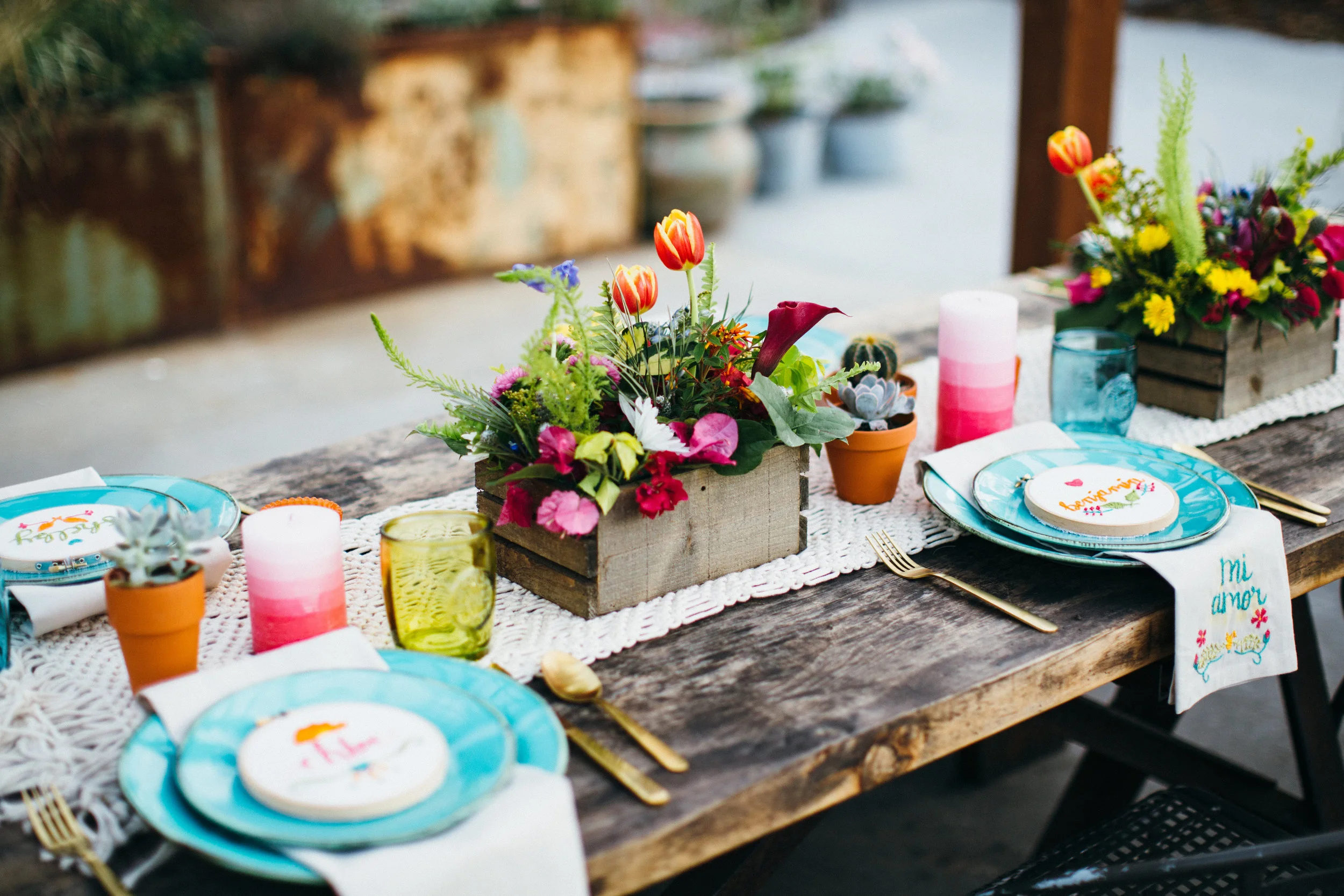 Wedding Inspiration | Summer Boho Fiesta | Benjamin Hewitt Photography