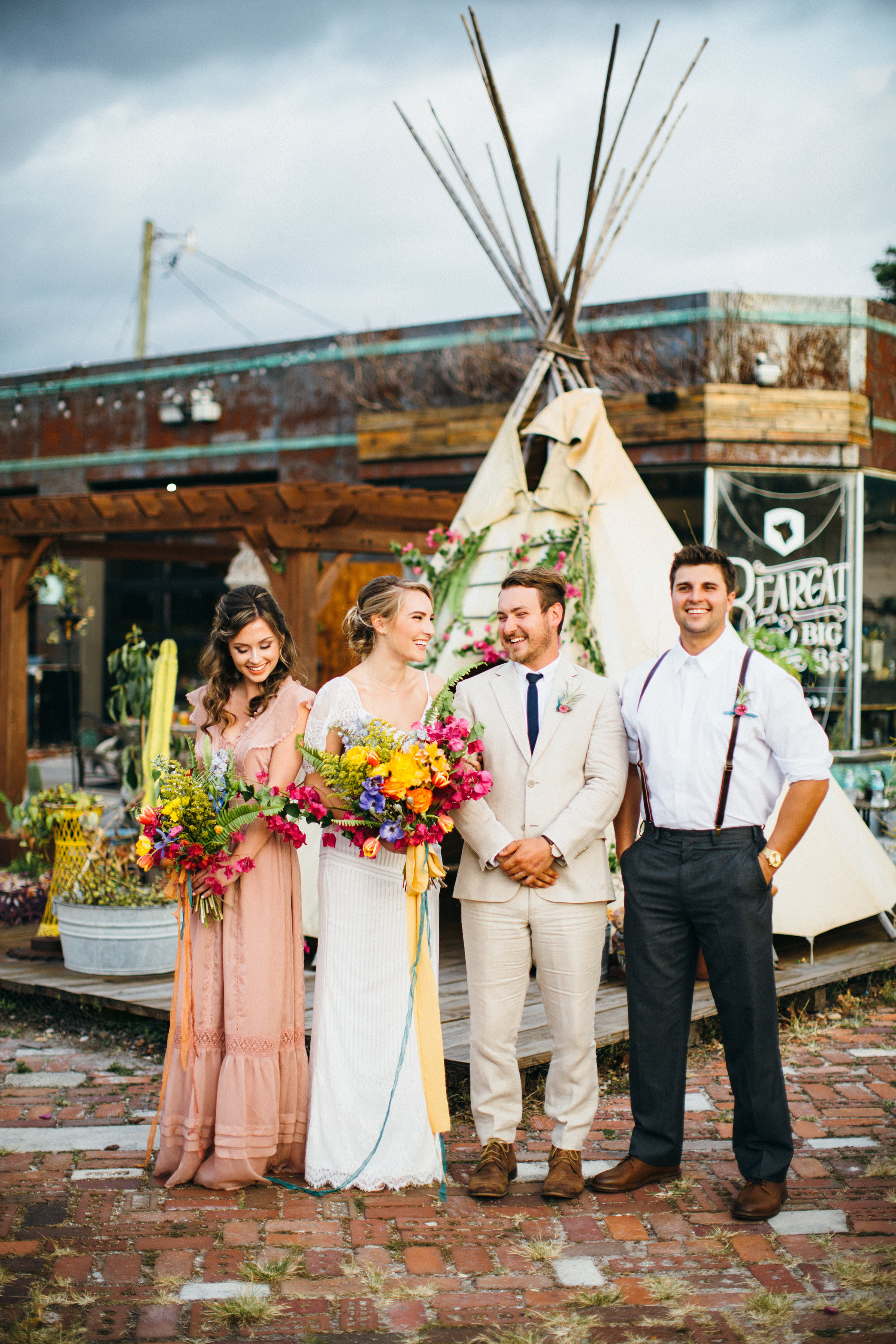 Wedding Inspiration | Summer Boho Fiesta | Benjamin Hewitt Photography