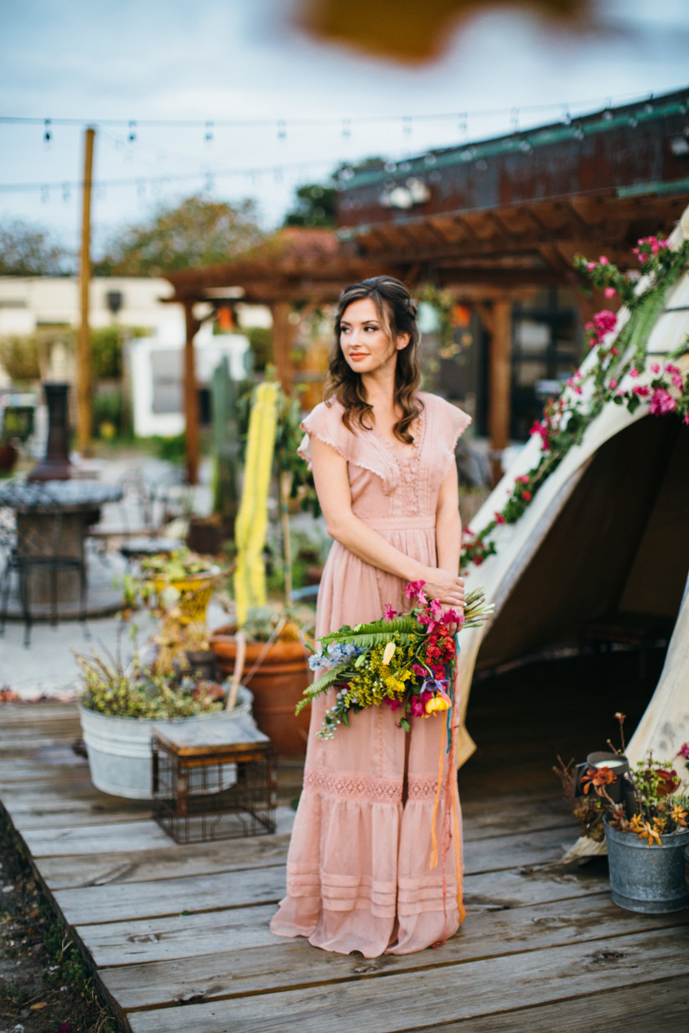 Wedding Inspiration | Summer Boho Fiesta | Benjamin Hewitt Photography