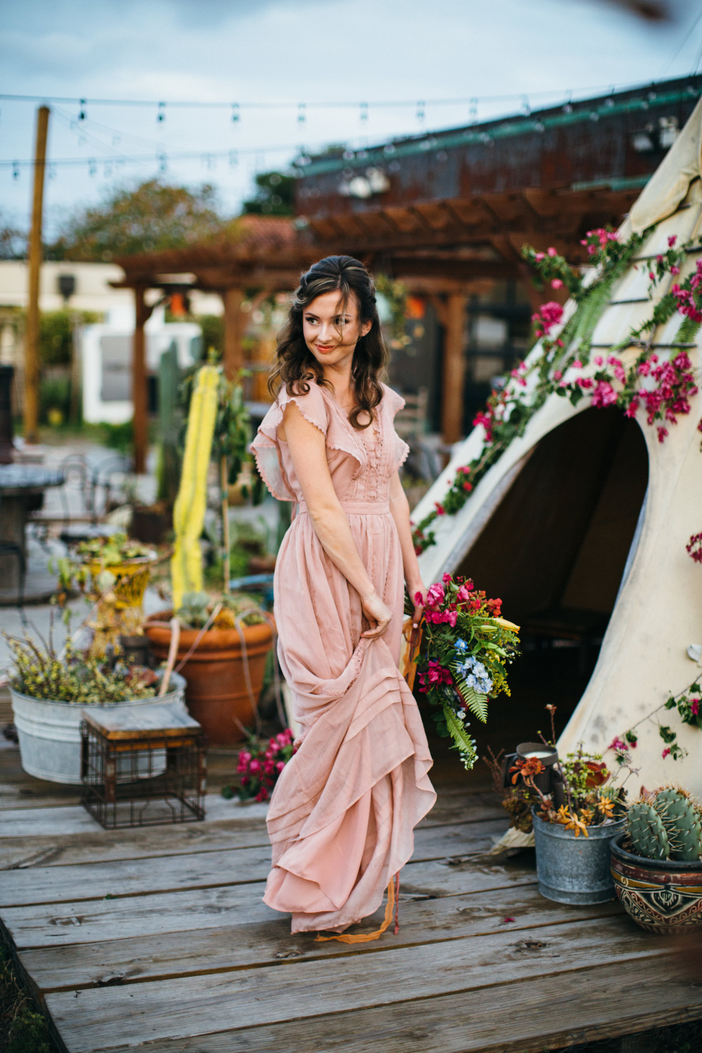 Wedding Inspiration | Summer Boho Fiesta | Benjamin Hewitt Photography