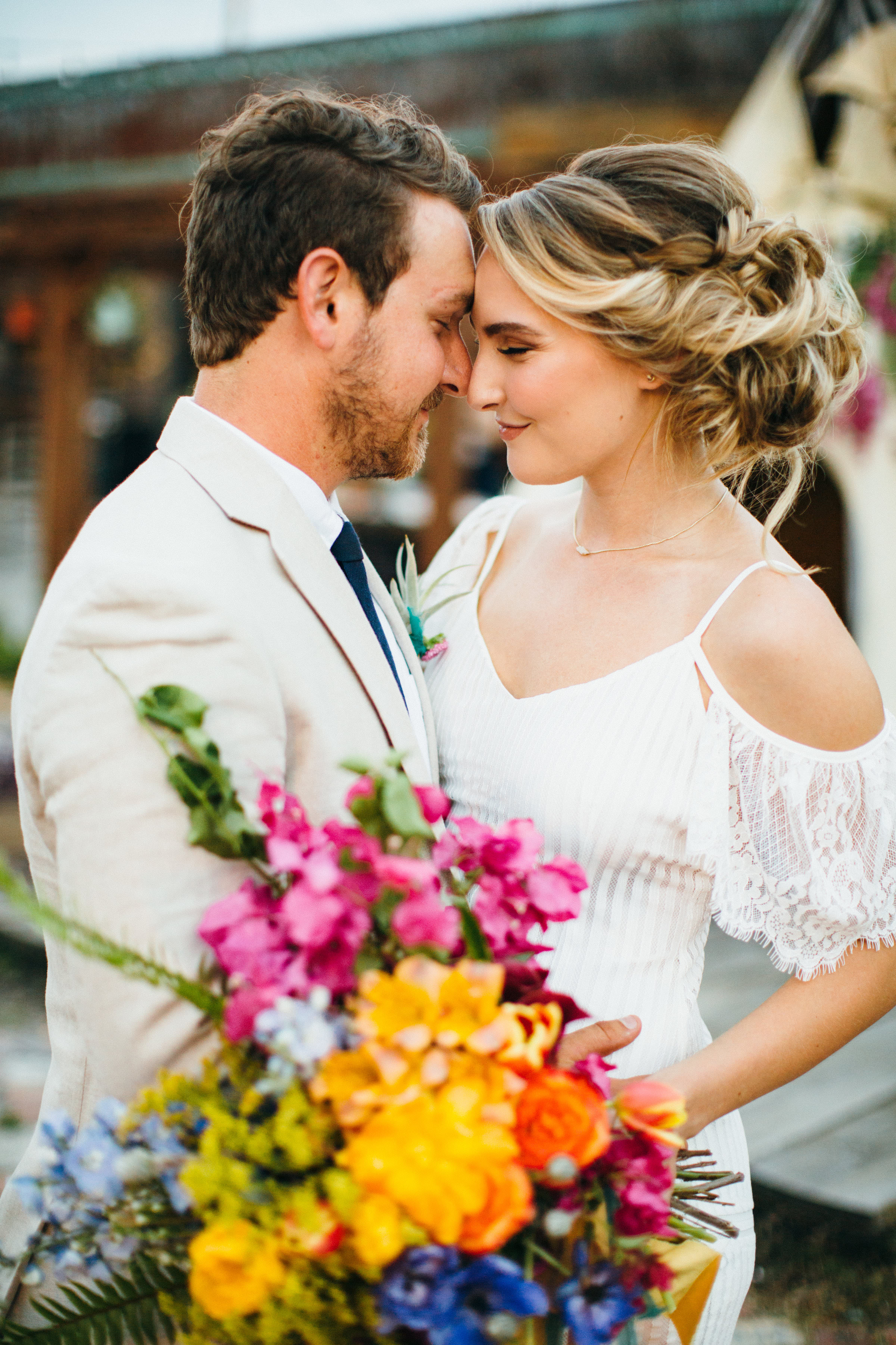 Wedding Inspiration | Summer Boho Fiesta | Benjamin Hewitt Photography