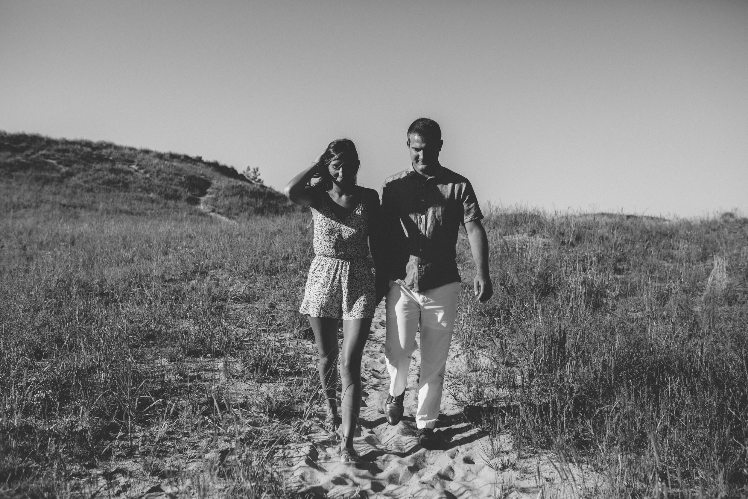 Sleeping Bear Dunes | Traverse City, Michigan Engagement Session | Benjamin Hewitt Photography