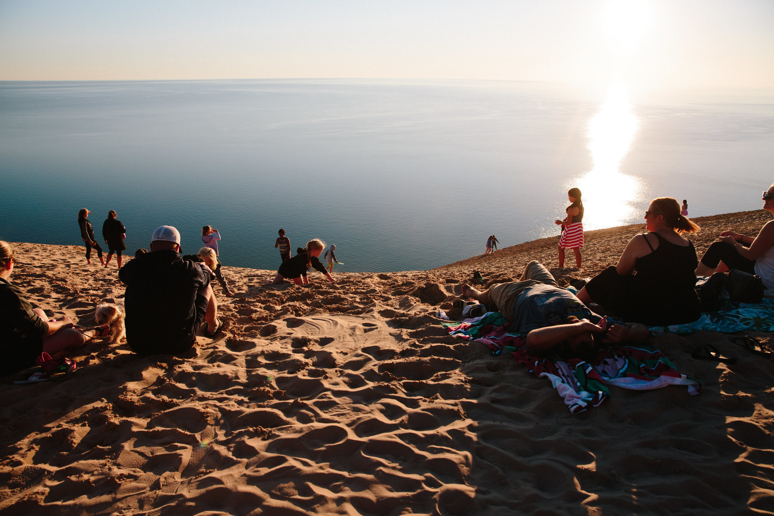 Sleeping Bear Dunes | Traverse City, Michigan Engagement Session | Benjamin Hewitt Photography