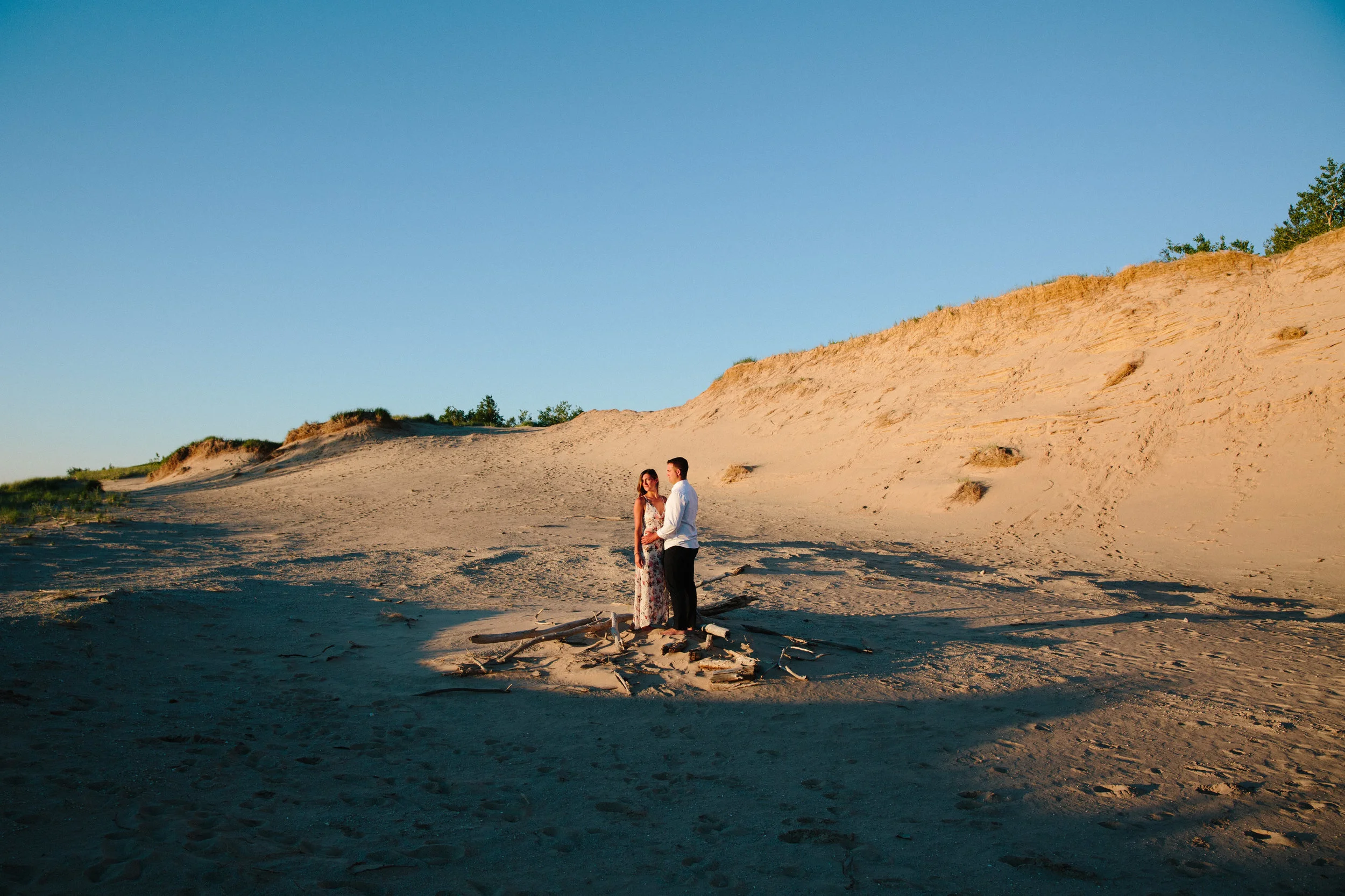 Sleeping Bear Dunes | Traverse City, Michigan Engagement Session | Benjamin Hewitt Photography