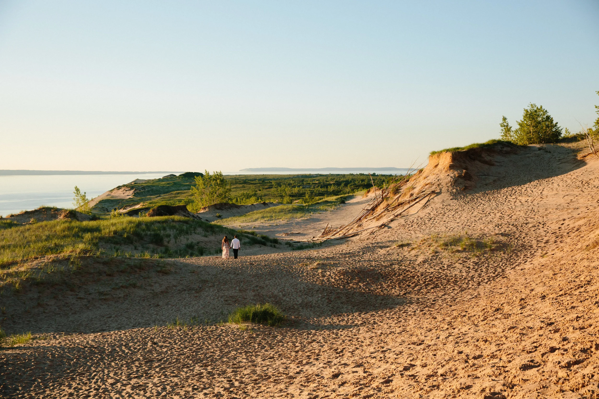 Sleeping Bear Dunes | Traverse City, Michigan Engagement Session | Benjamin Hewitt Photography