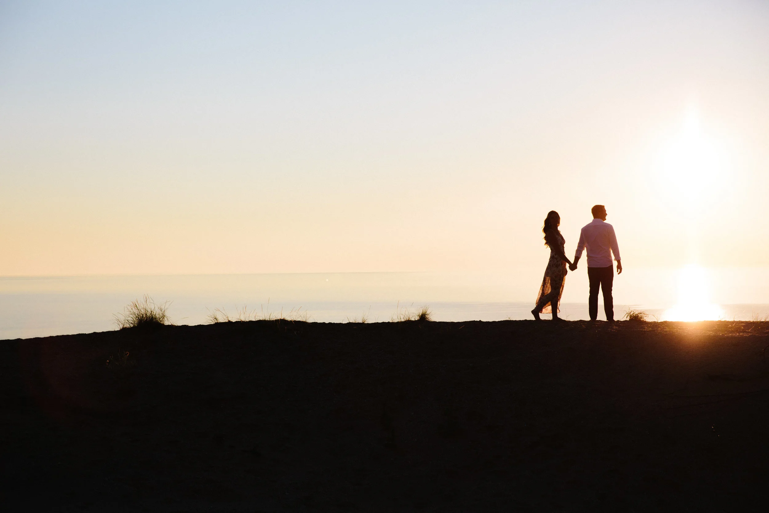 Sleeping Bear Dunes | Traverse City, Michigan Engagement Session | Benjamin Hewitt Photography