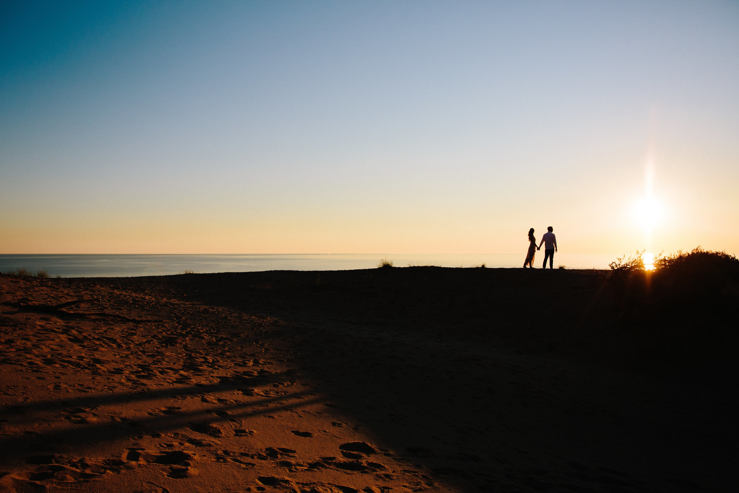 Sleeping Bear Dunes | Traverse City, Michigan Engagement Session | Benjamin Hewitt Photography