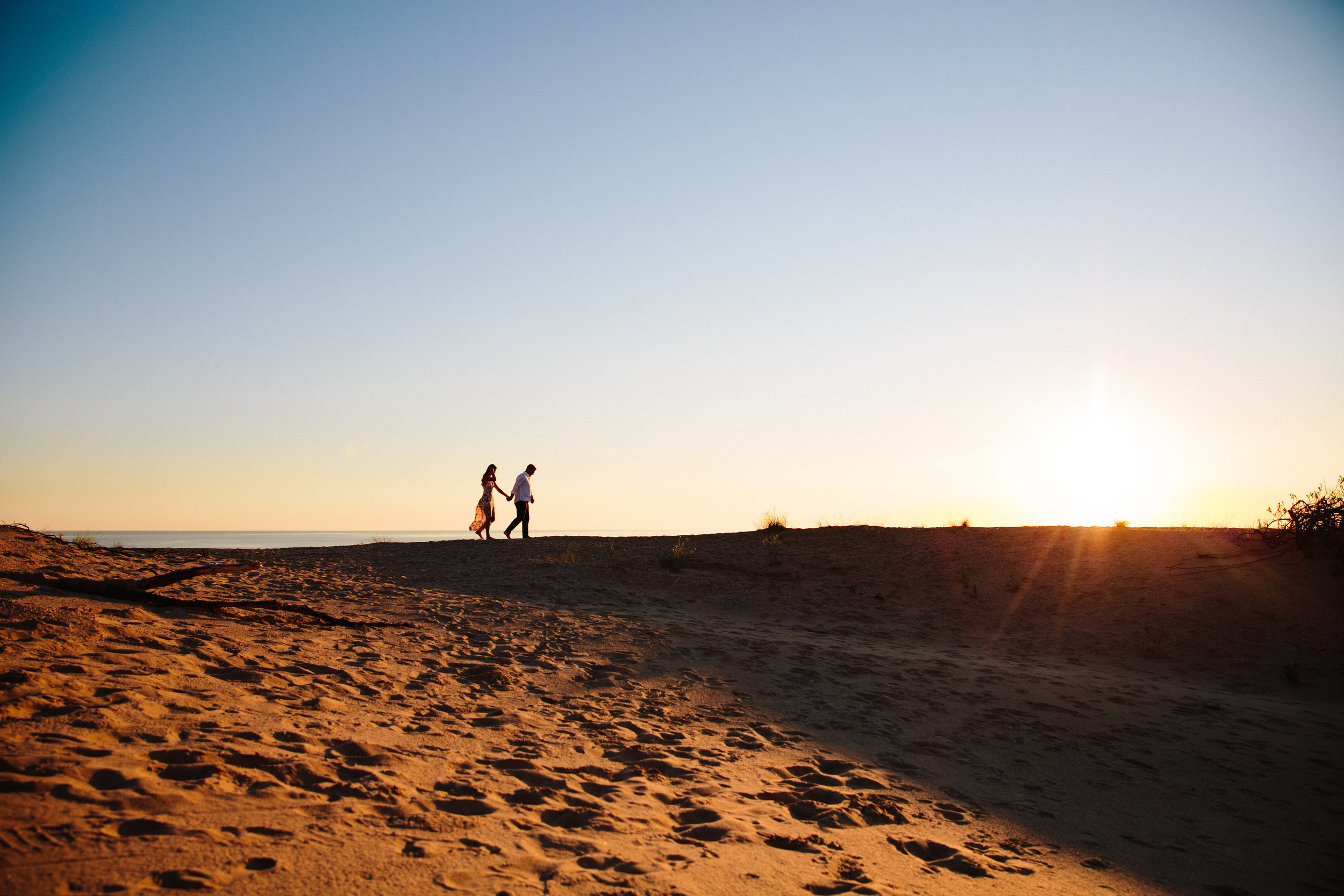 Sleeping Bear Dunes | Traverse City, Michigan Engagement Session | Benjamin Hewitt Photography