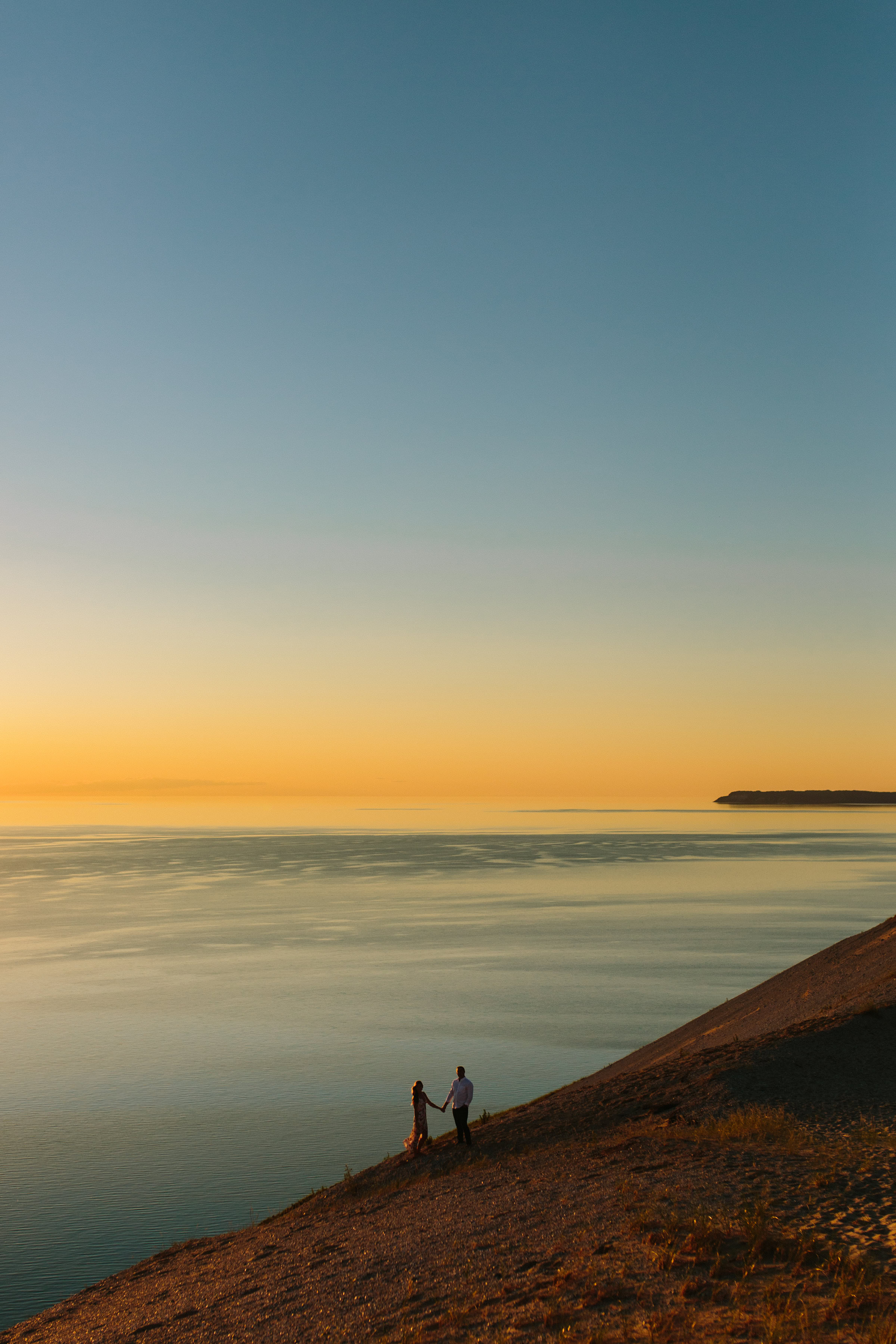 Sleeping Bear Dunes | Traverse City, Michigan Engagement Session | Benjamin Hewitt Photography