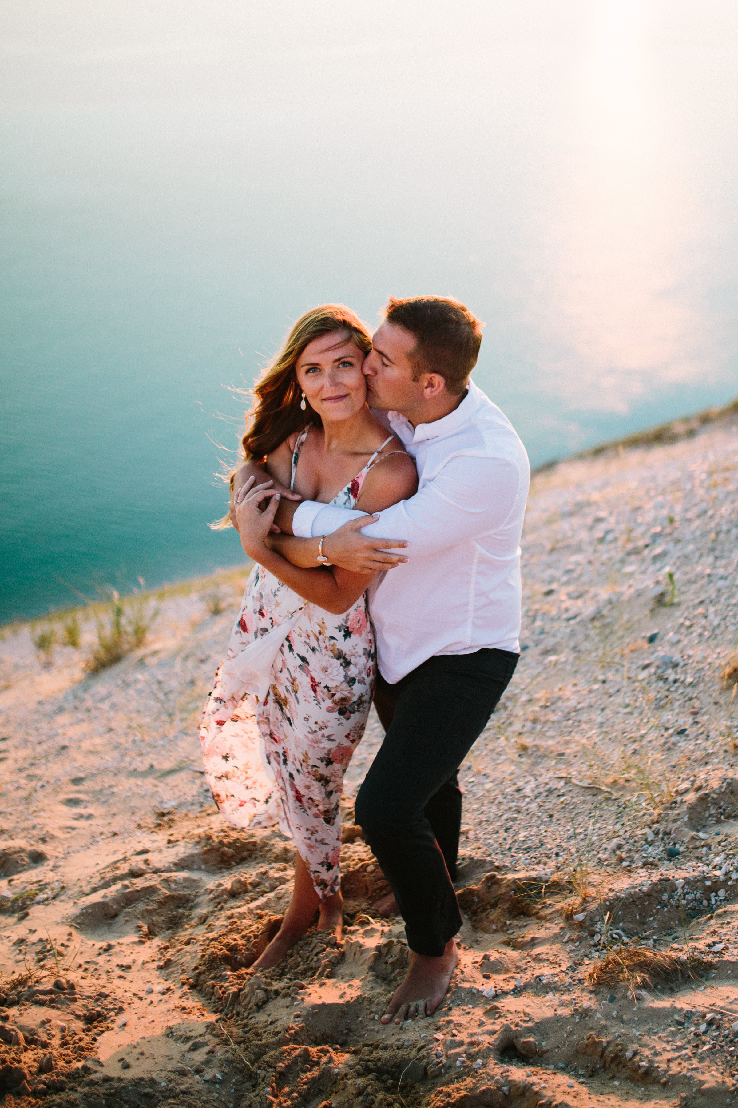 Sleeping Bear Dunes | Traverse City, Michigan Engagement Session | Benjamin Hewitt Photography