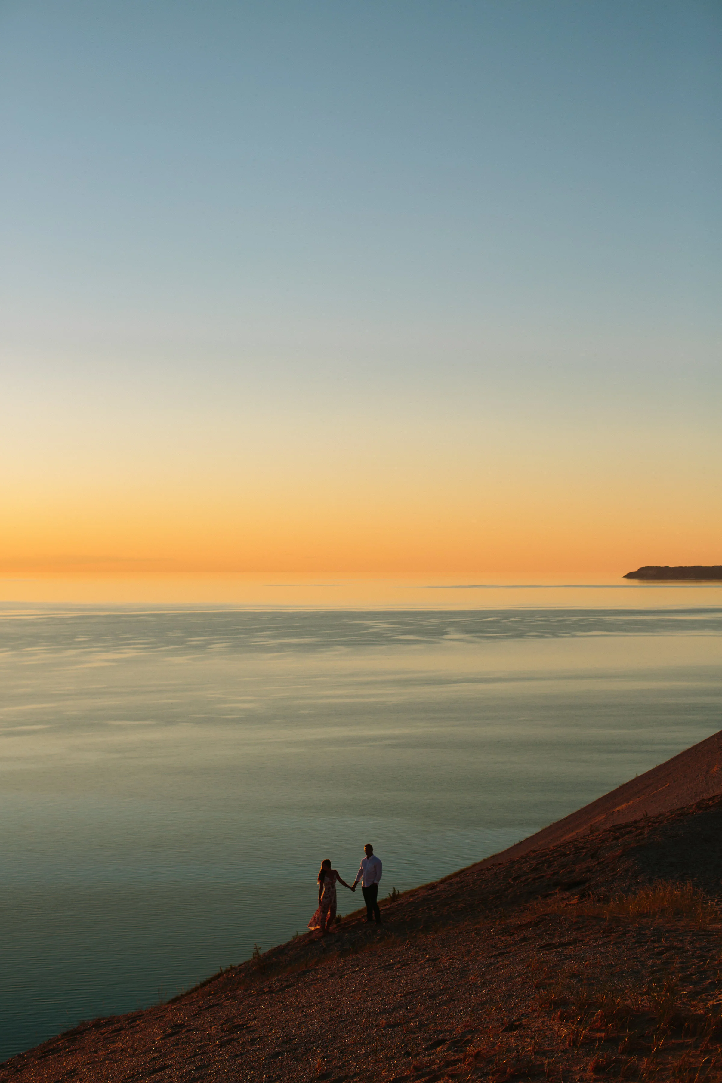 Sleeping Bear Dunes | Traverse City, Michigan Engagement Session | Benjamin Hewitt Photography