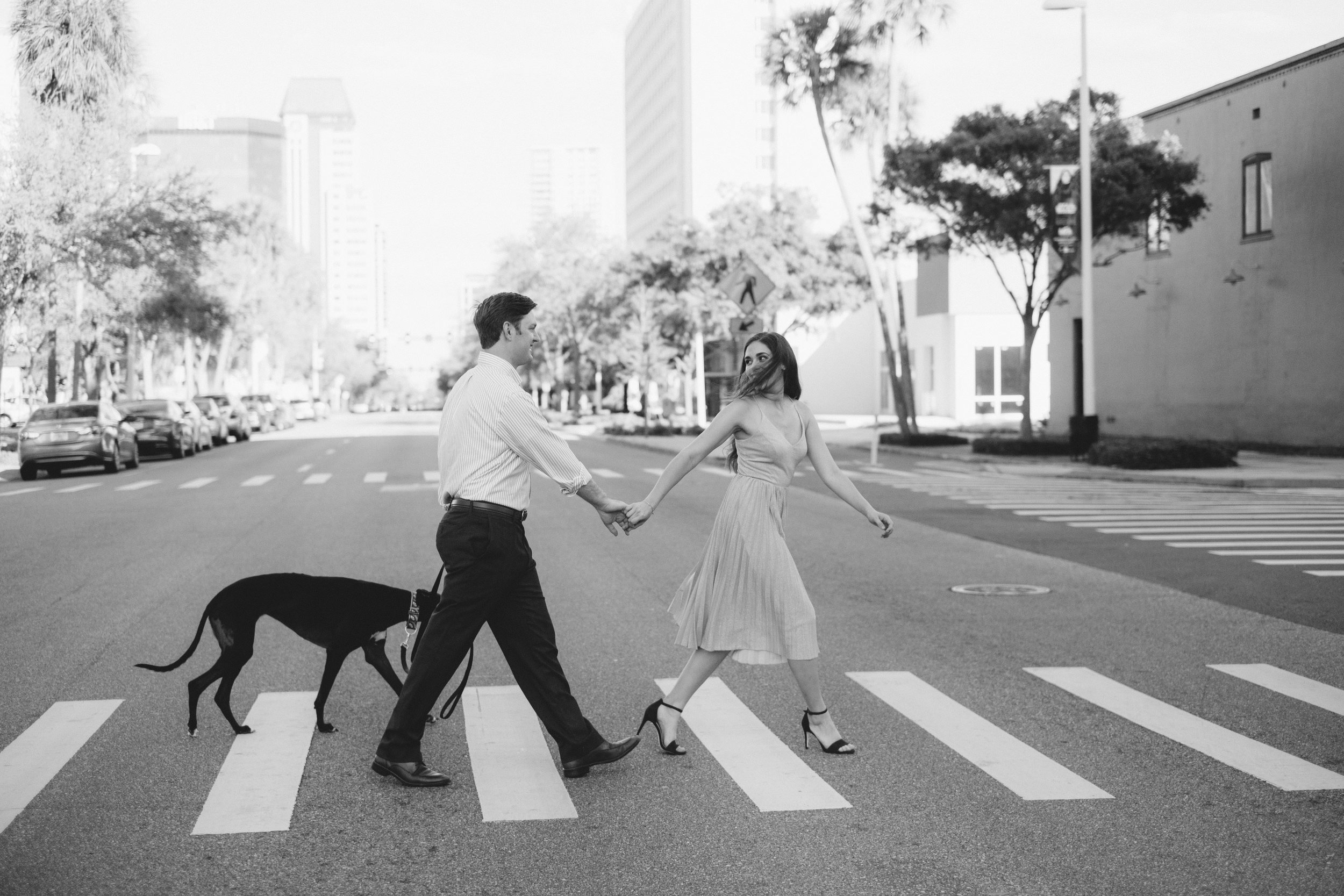 Downtown St. Pete Engagement 