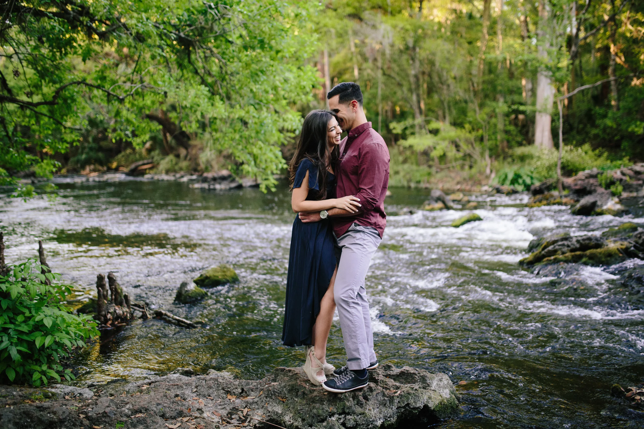 hillsborough river state park engagement pics