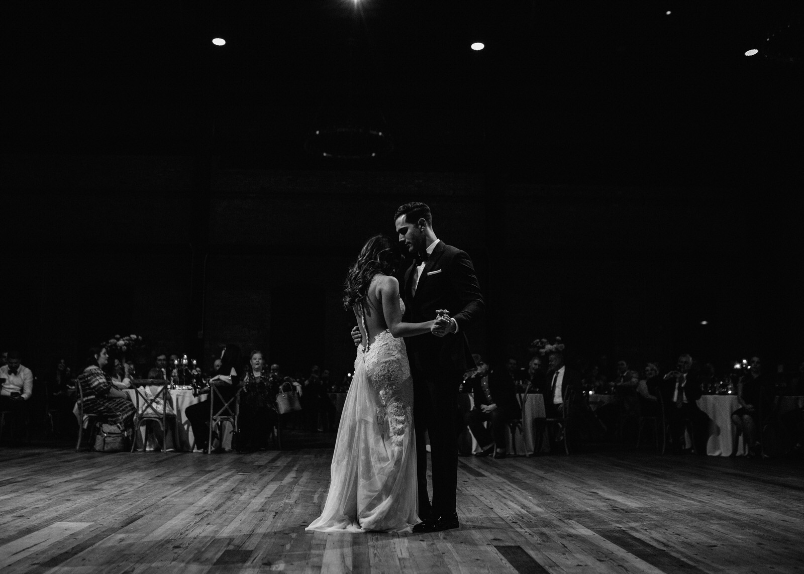 First Dance Bride and Groom Armature Works Wedding