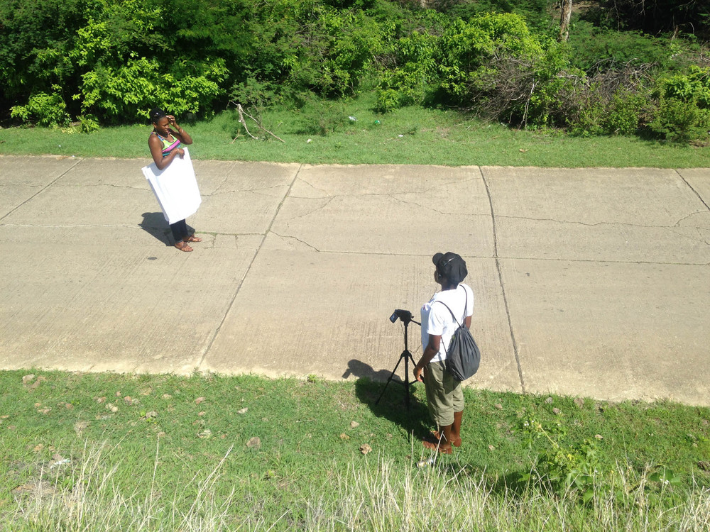 In the Hot Sun, Heather Directs Tabia