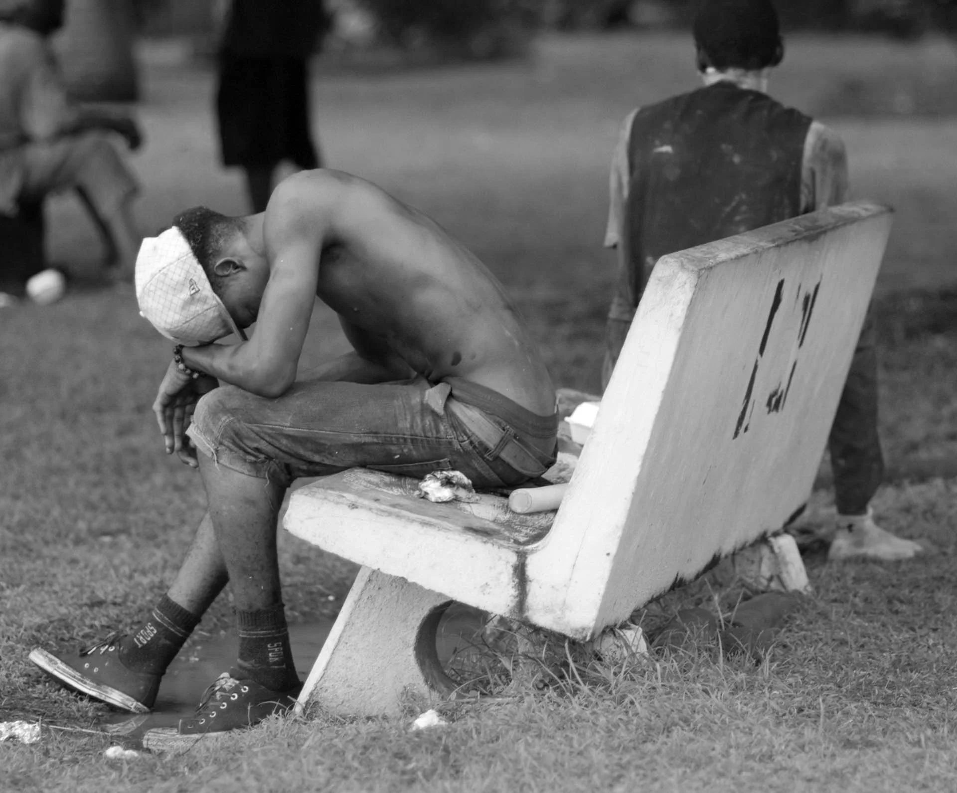 A player takes a rest - Video Still, Tom Miller