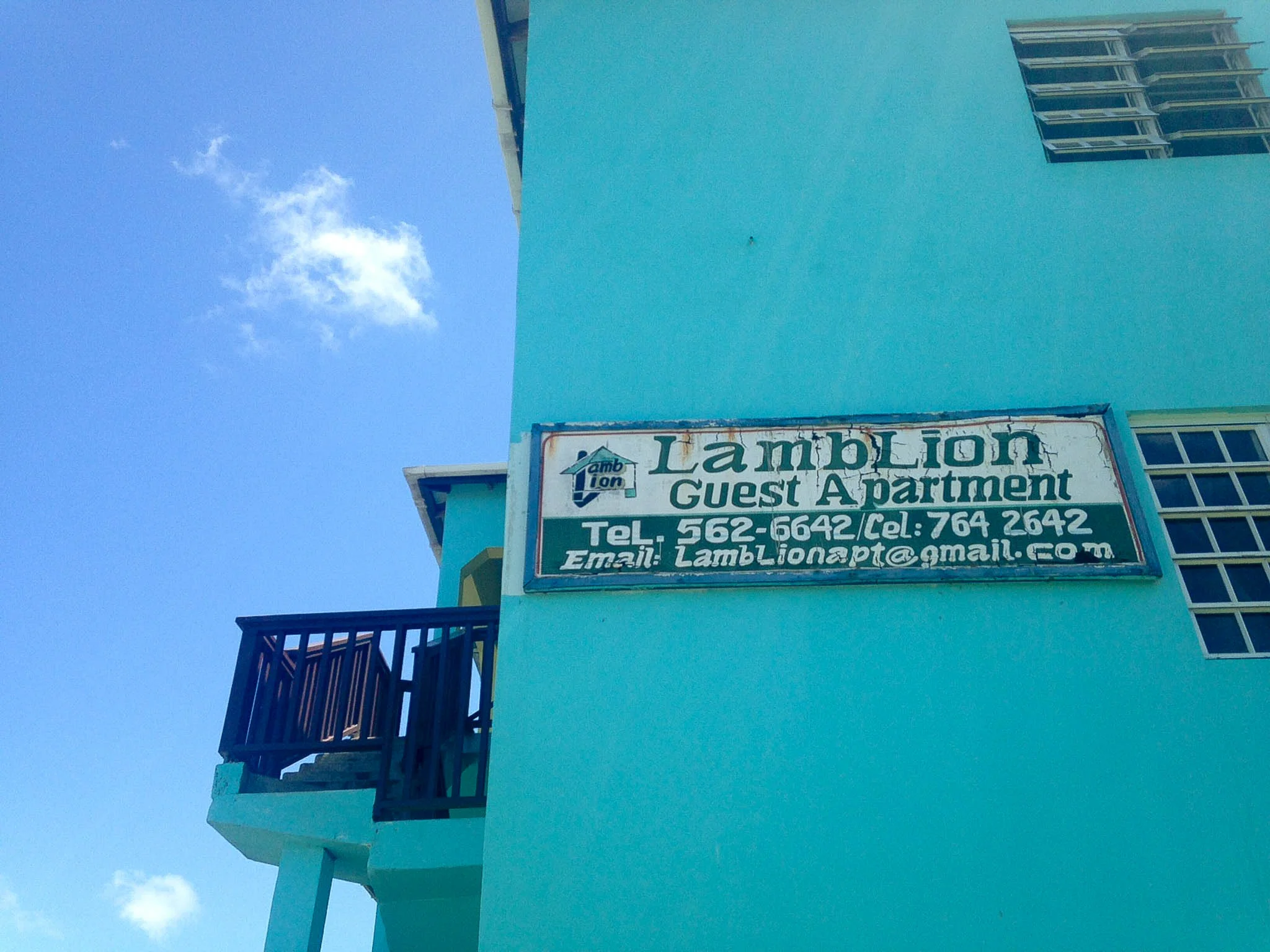 LambLion Guest Apartment, Antigua. photo -Tom Miller