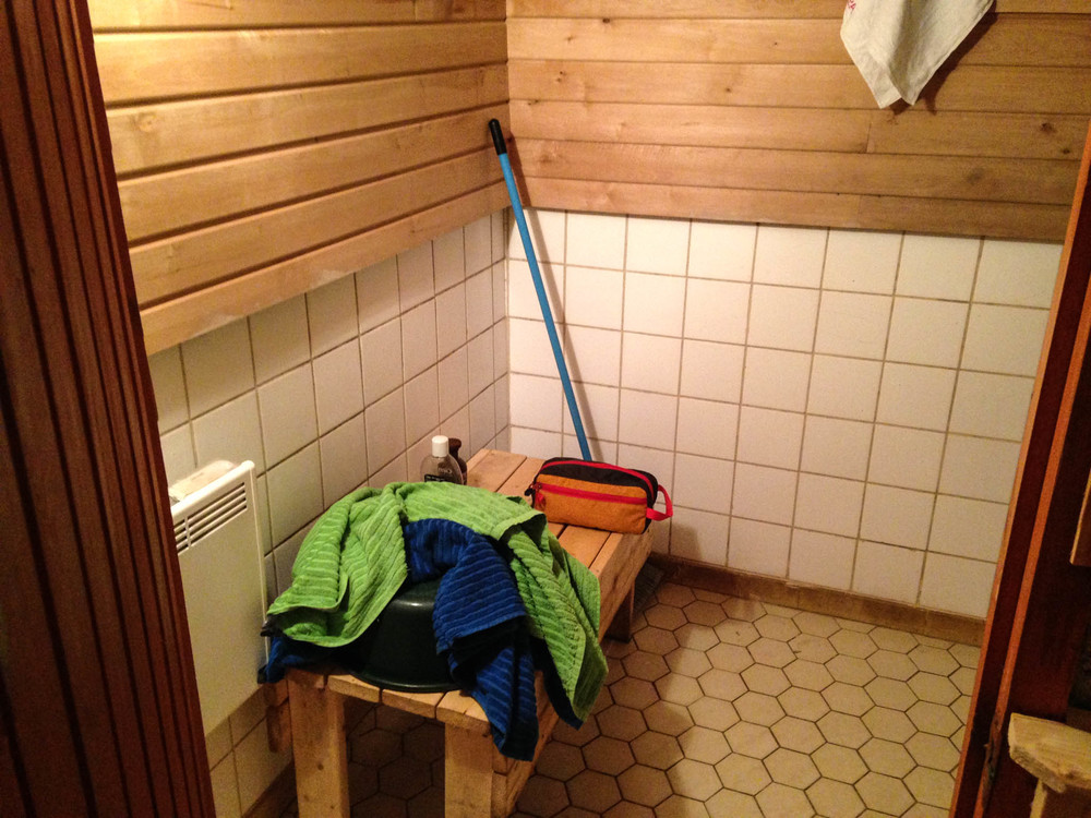 Sauna (in the main house)