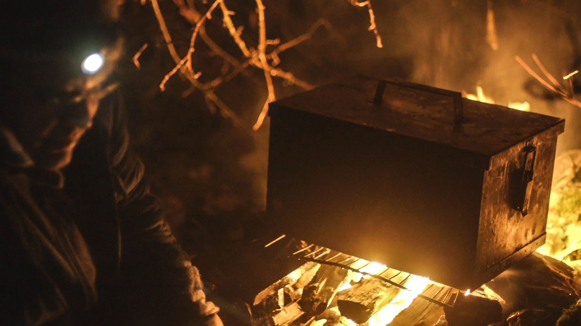 Smoking Fish over the Fire, Selkie - Tom Miller