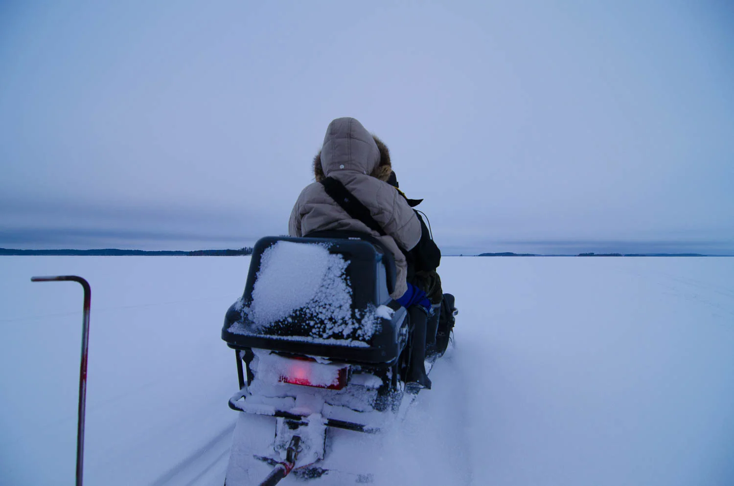 Heading back to the cabin