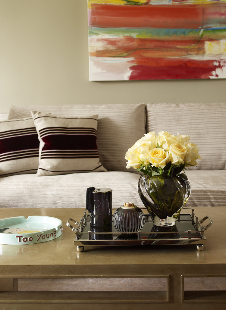  Vignette for&nbsp;a coffee table created by Doreen Chambers Interiors - Sutton Place, New York&nbsp; 