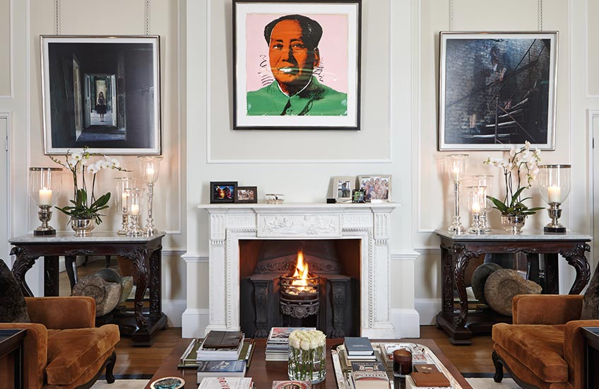 Doreen Chambers Interior Design Brooklyn Luxury interior design - Living with art