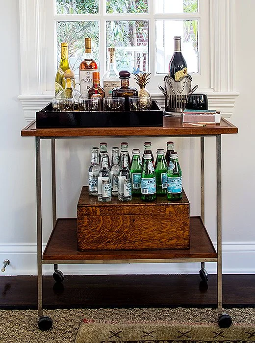 This photo and the one below from Marlien Rentmeester's home on Onekingslane