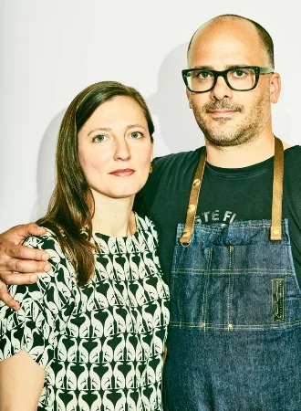 Hilary Prescott Severino & Justin Severino co-owners of Morclla - photo by Kieran & Theo