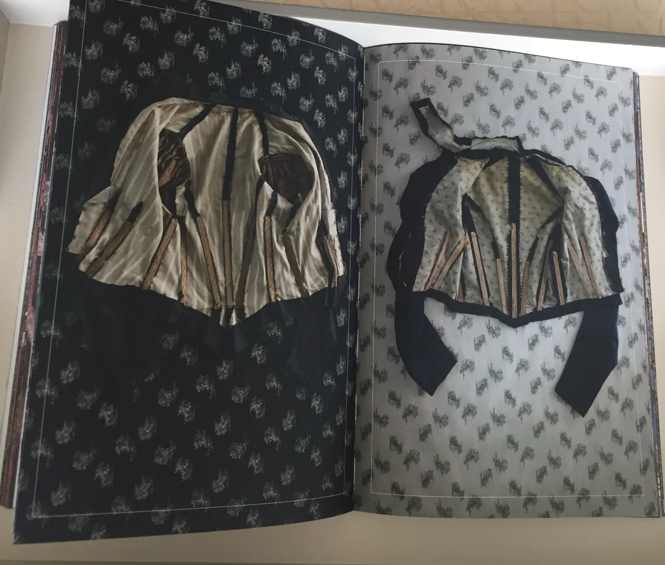 Jackets created by Erdem display the details of their construction