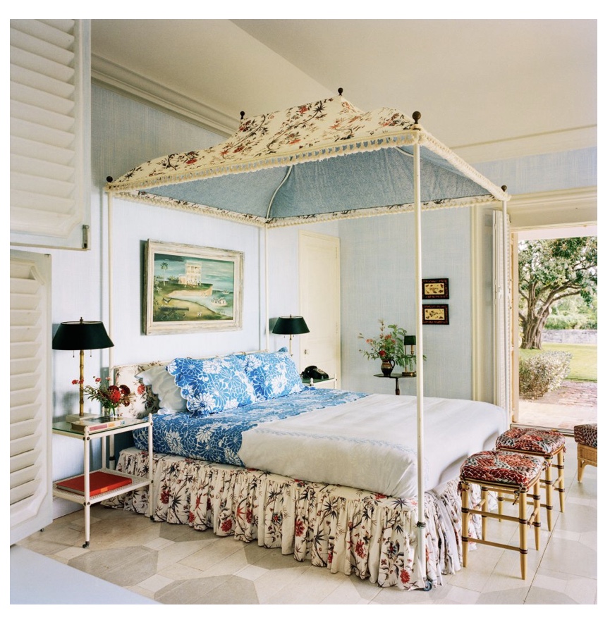 Elegant Dressing, Stylish Dining, Living with Art, Interior Design, What  I'm Reading Right Now | Design for Living: Tory Burch Takes On Bunny  Mellon's Antigua Get Away — Doreen Chambers Interiors