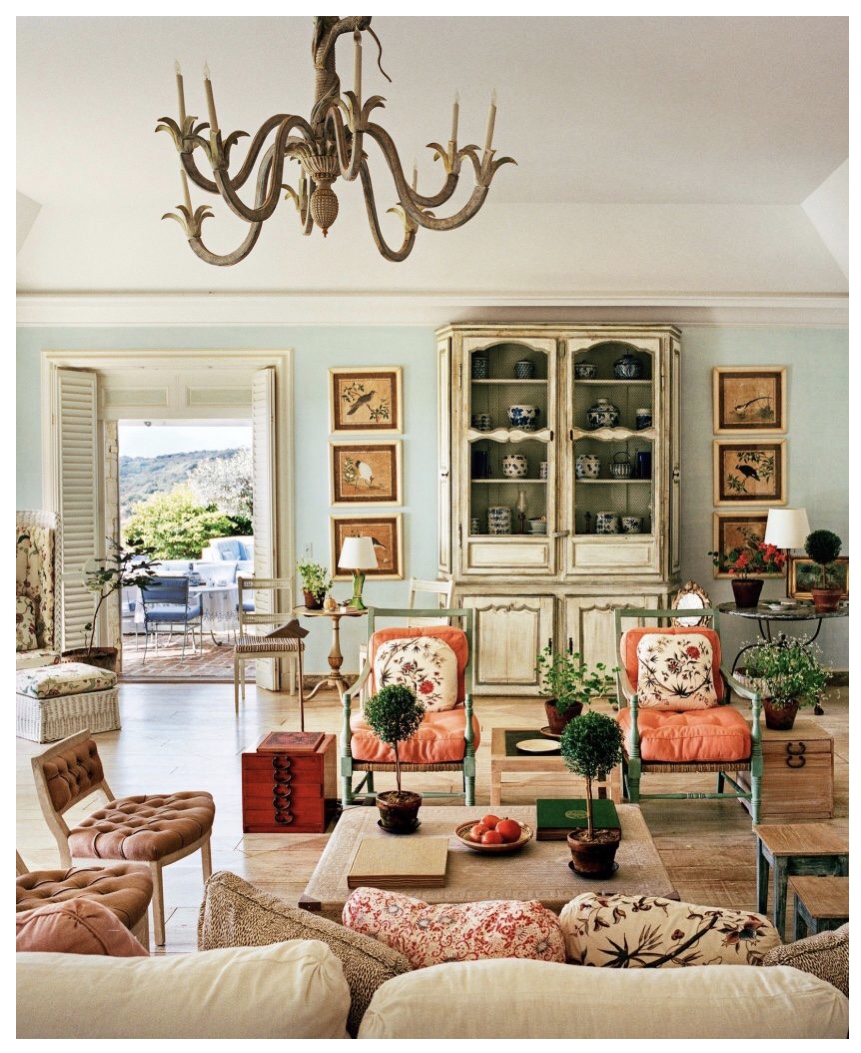 Elegant Dressing, Stylish Dining, Living with Art, Interior Design, What  I'm Reading Right Now | Design for Living: Tory Burch Takes On Bunny  Mellon's Antigua Get Away — Doreen Chambers Interiors