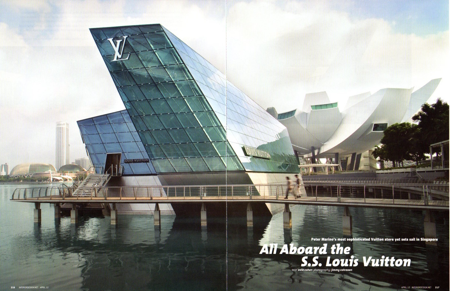 Louis Vuitton in Interior Design issue 4/2012 — YUUKI KITADA ARCHITECT