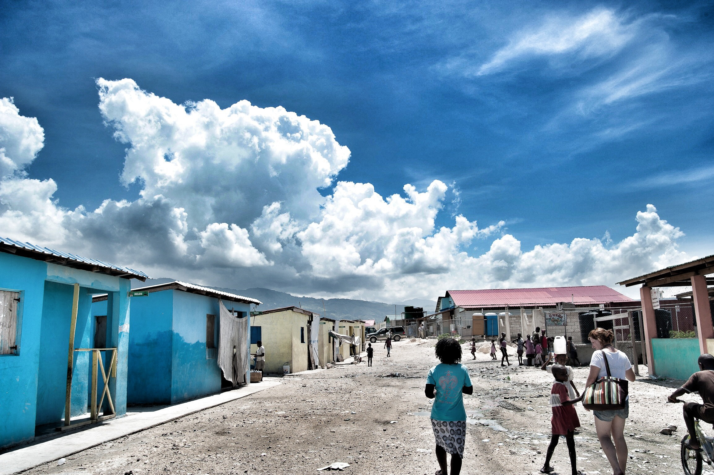 Cholera clinics, Cité Soleil