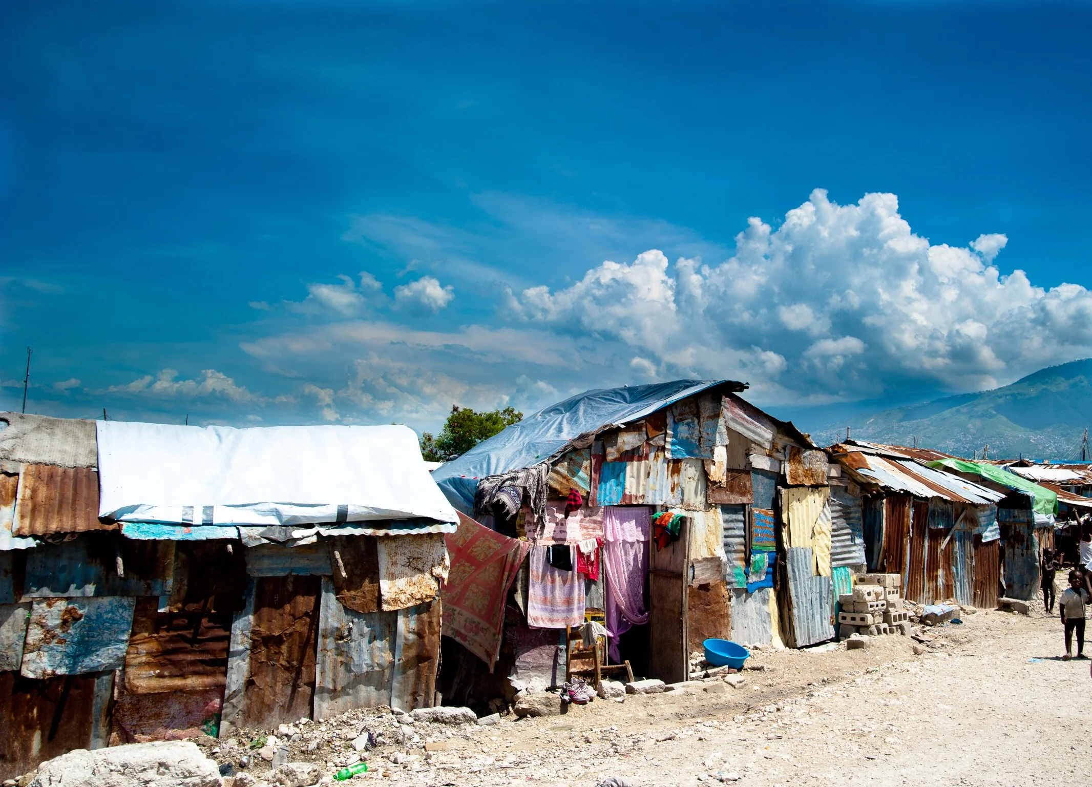 Shanty dwelling, Cité Soleil