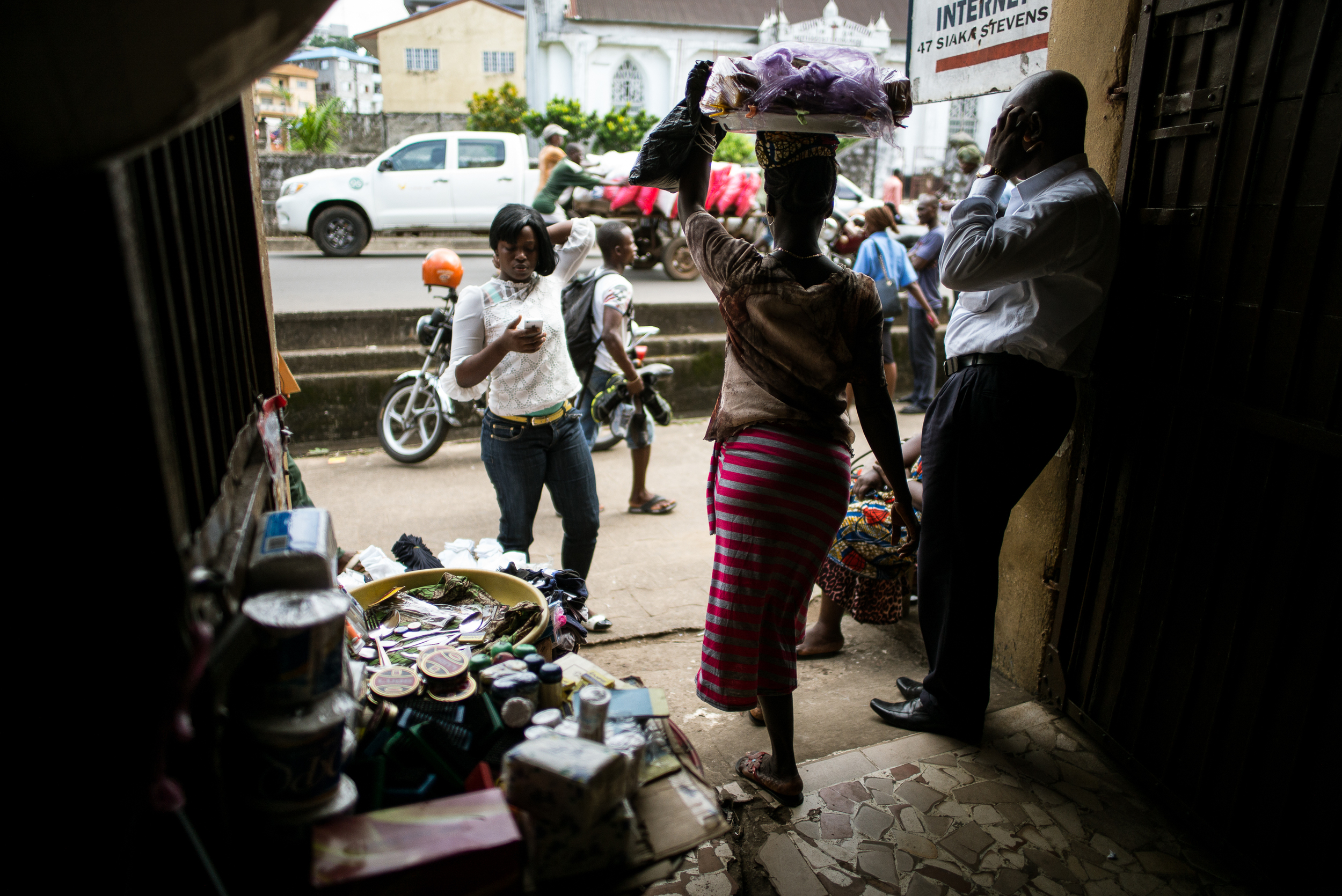 Freetown, Sierra Leone.